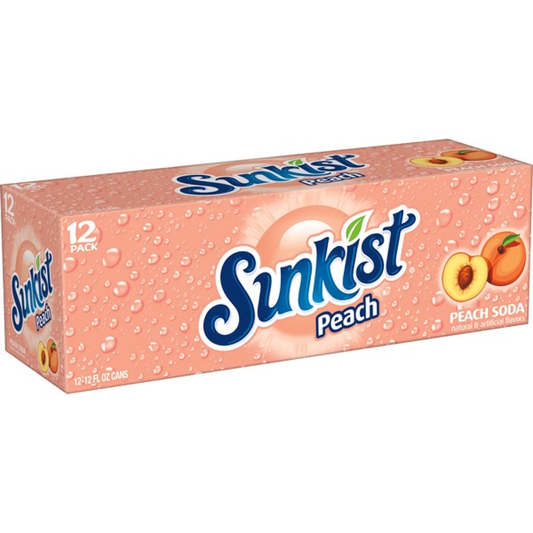 Sunkist Peach Soda (12 oz) Delivery or Pickup Near Me - Instacart