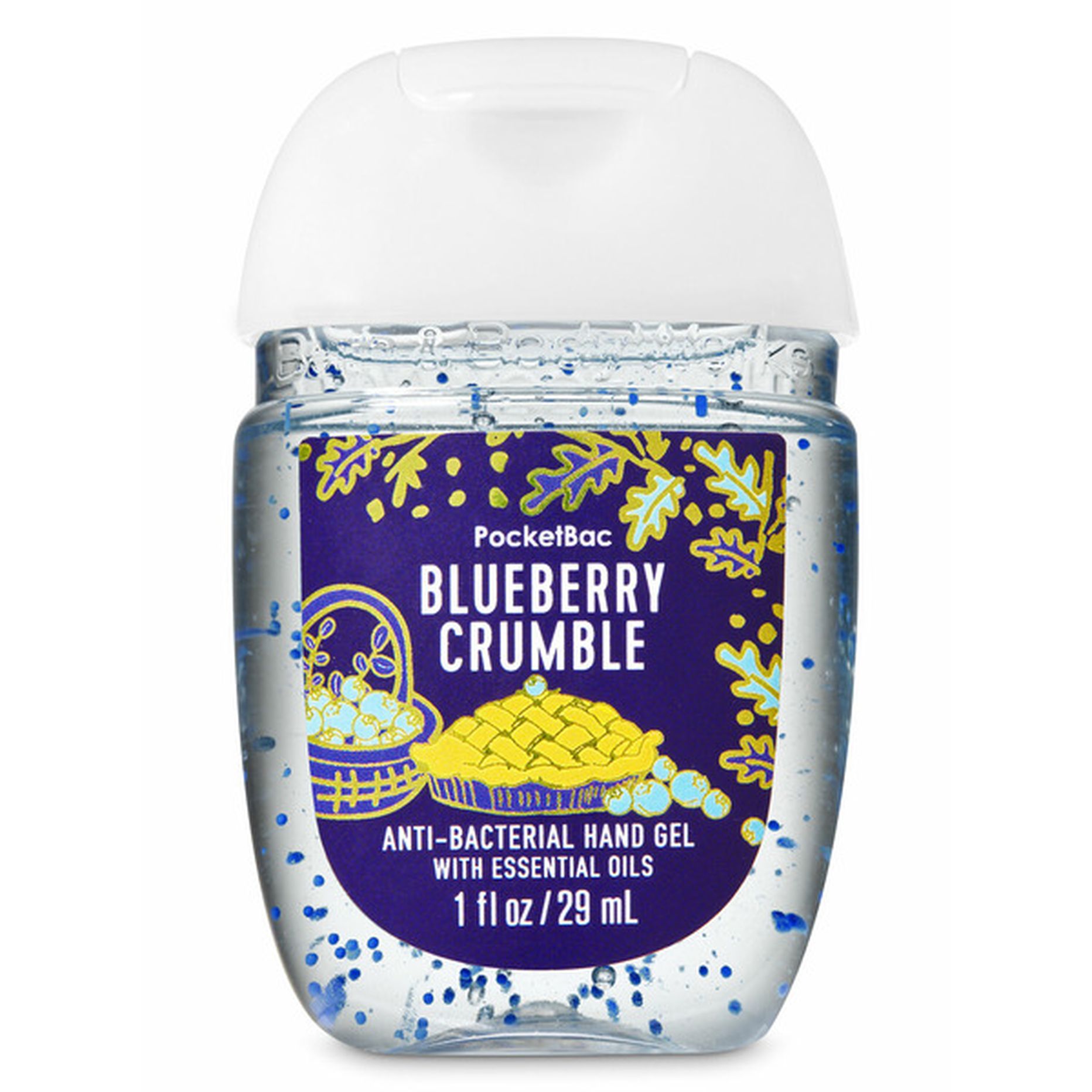 5 Bath and Body Works pocketbacs sanitizers offers blueberry crumble