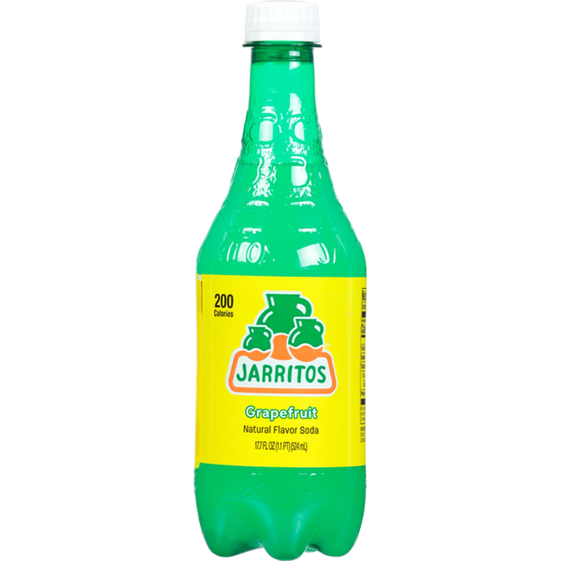 Jarritos Soda, Natural Flavor, Grapefruit (17.7 fl oz) Delivery or