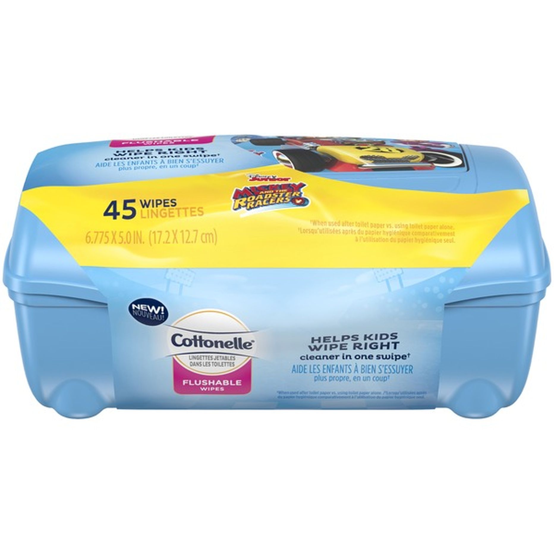 Flushable orders wipes for toddlers