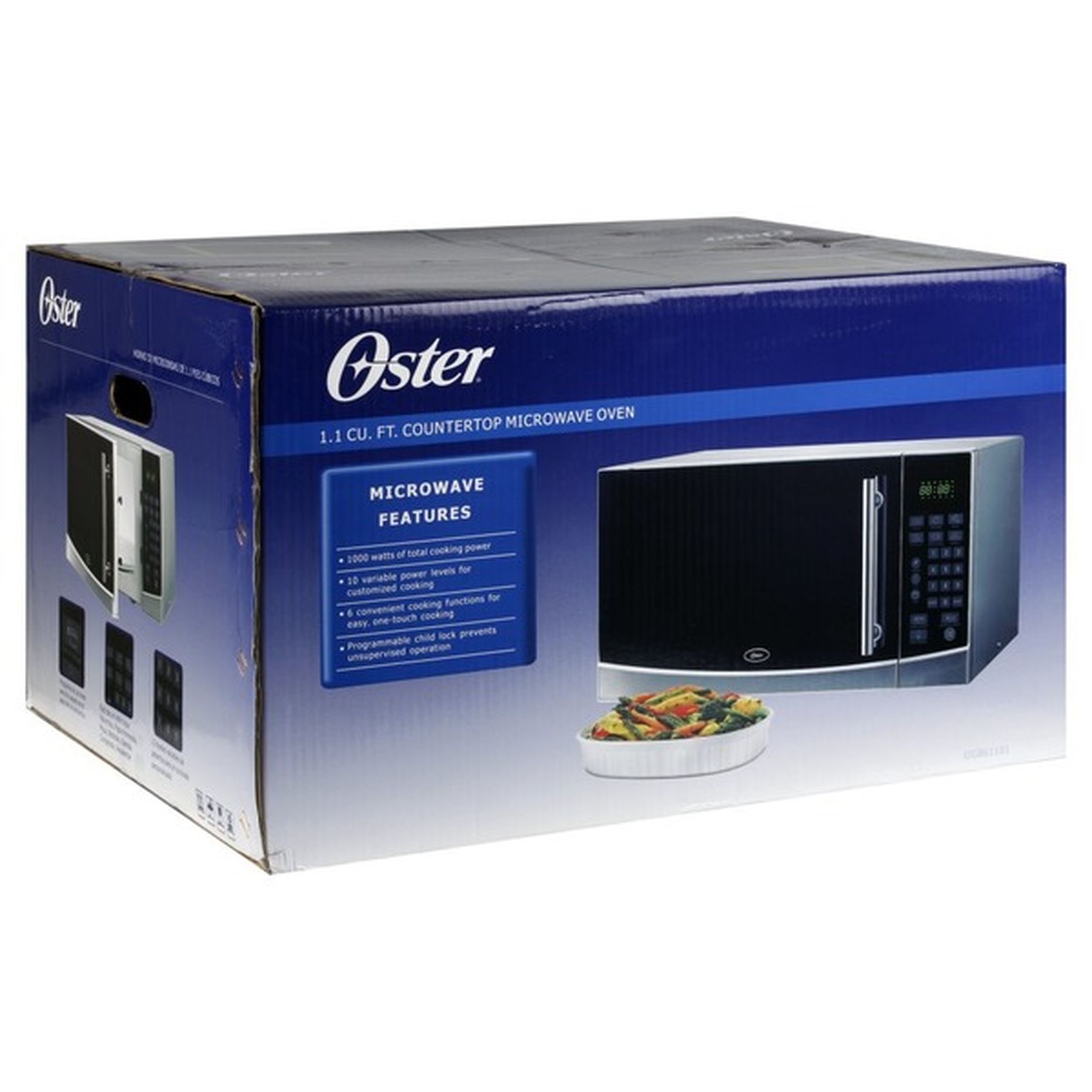 Store Oster Microwave 1.1 Cu ft