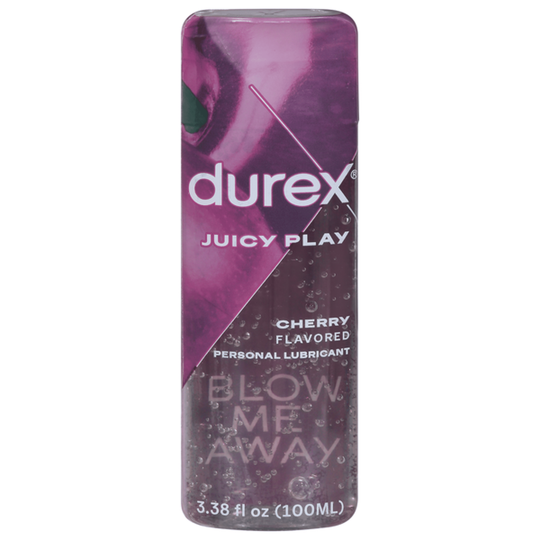 Durex Personal Lubricant, Cherry Flavored, Juicy Play