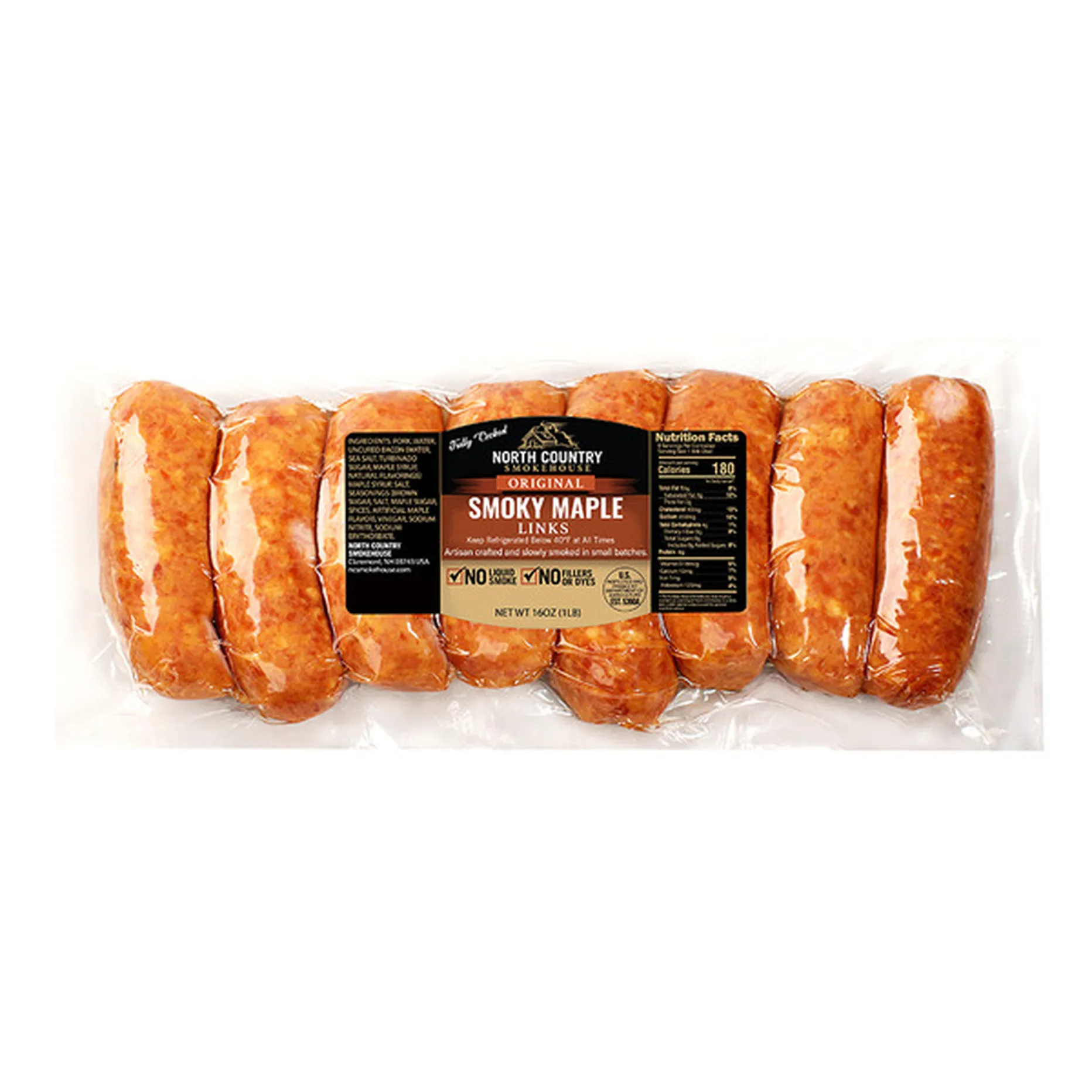 North Country Smoky Maple Breakfast Sausage Links – A Perfect Start to Your Day