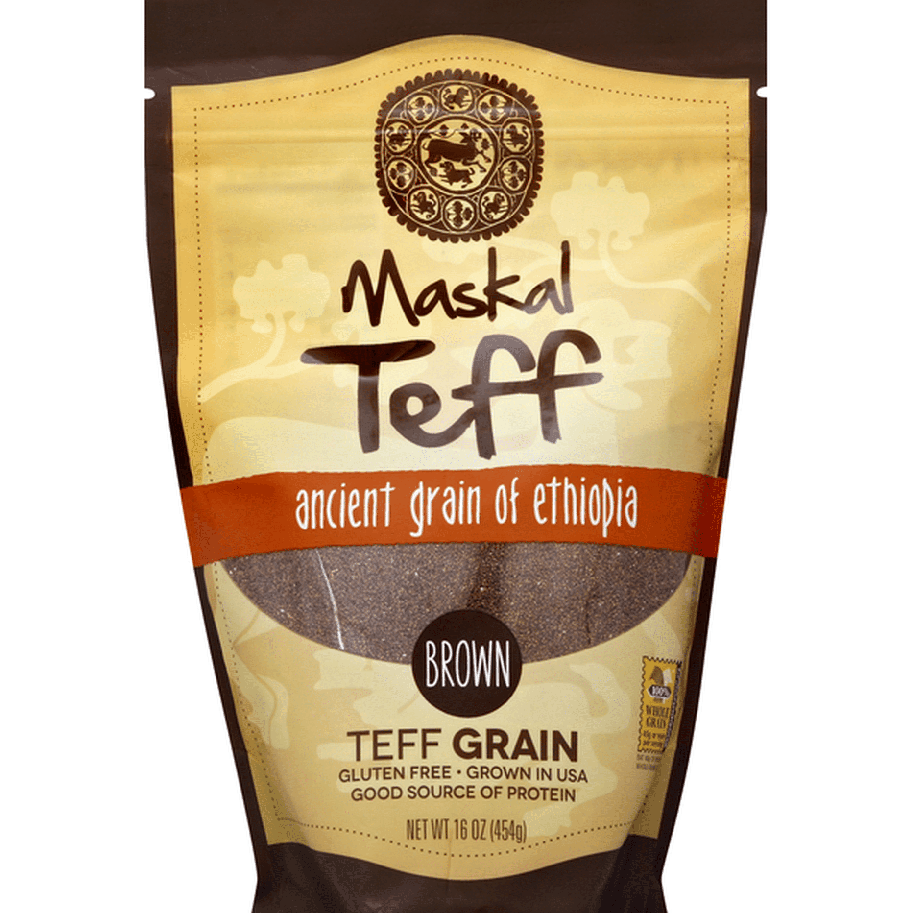 Maskal Teff Teff Grain, Ancient Grain Of Ethiopia, Brown (16 Oz ...