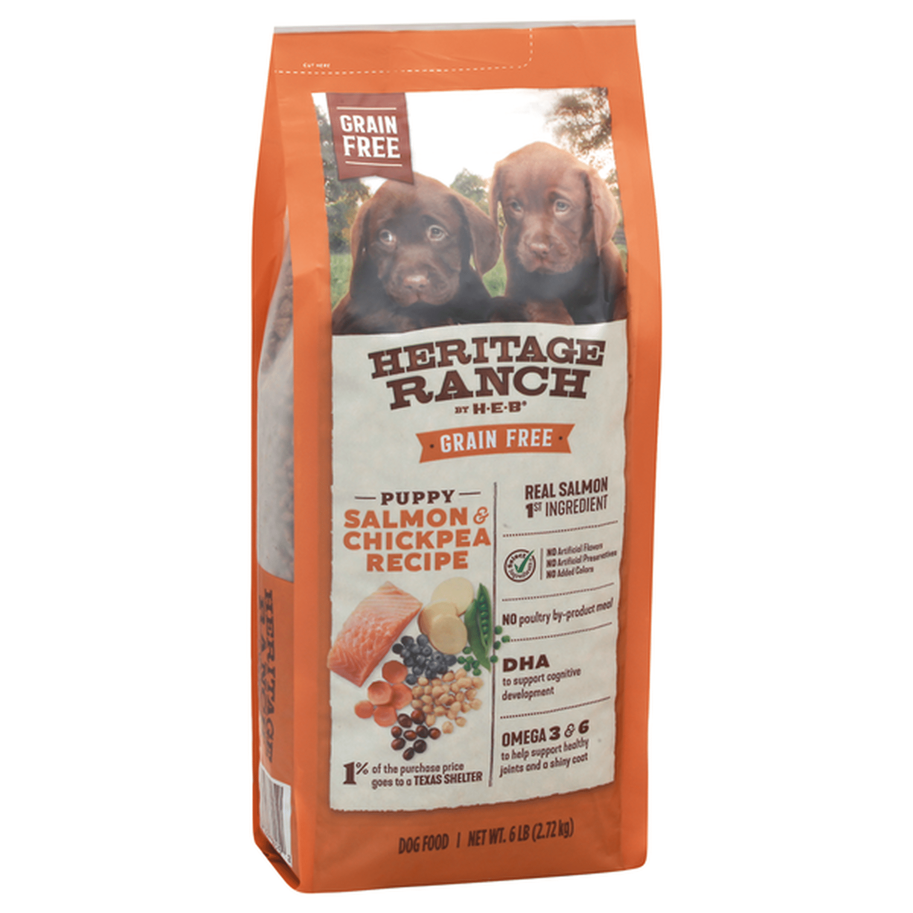 Heb heritage fashion ranch salmon dog food