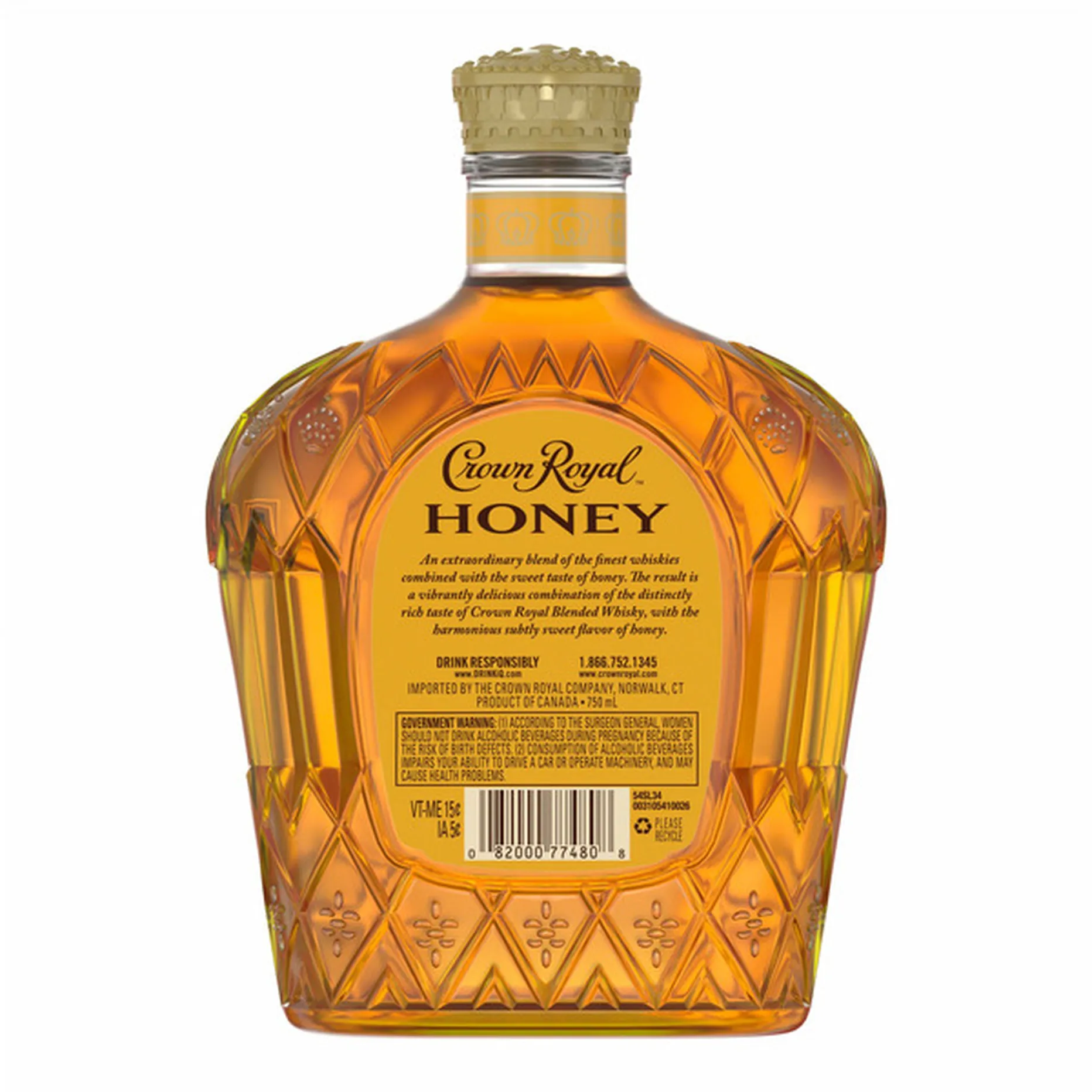 Crown Royal Honey Flavored Whisky (750 ml) Delivery or Pickup Near Me -  Instacart