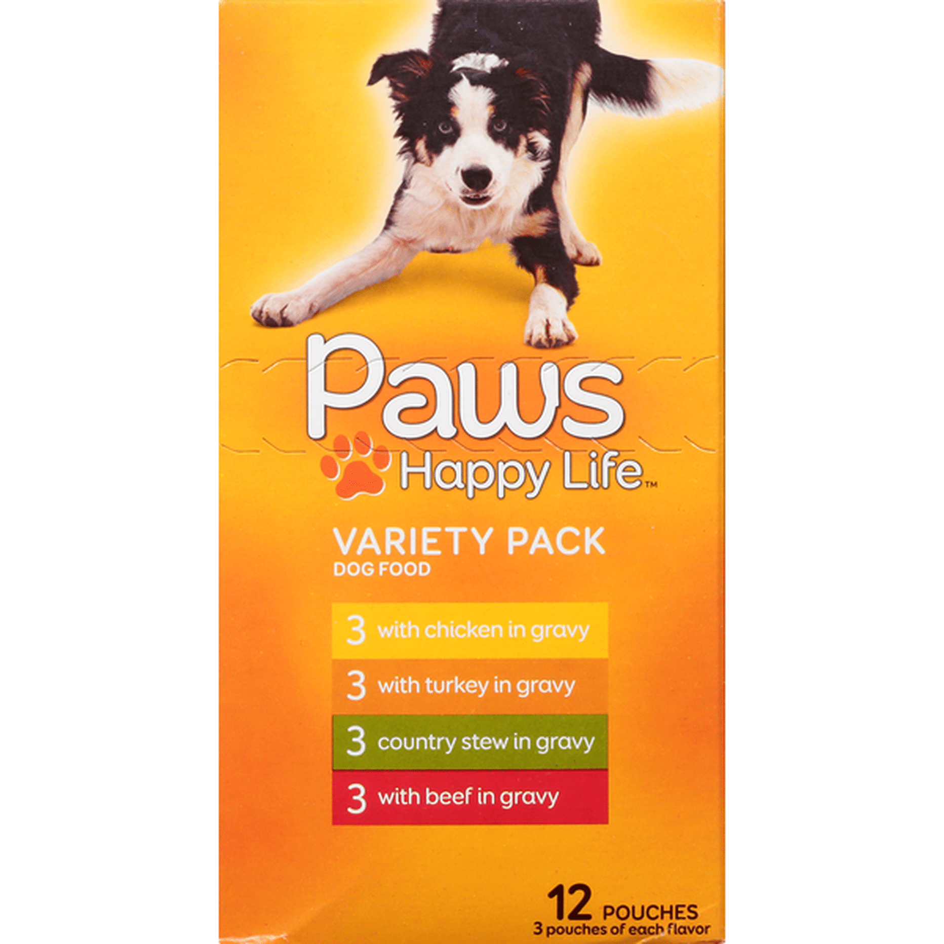 Paws Happy Life Dog Food, Variety Pack (12 each) Delivery or Pickup ...