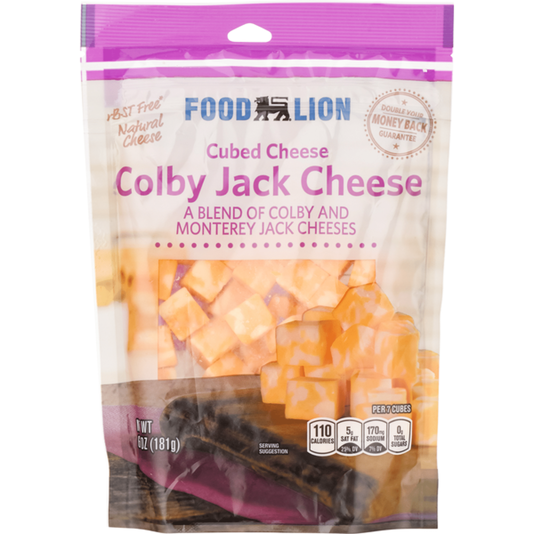 Food Lion Cubed Cheese, Colby Jack (6 oz) Delivery or Pickup Near Me ...