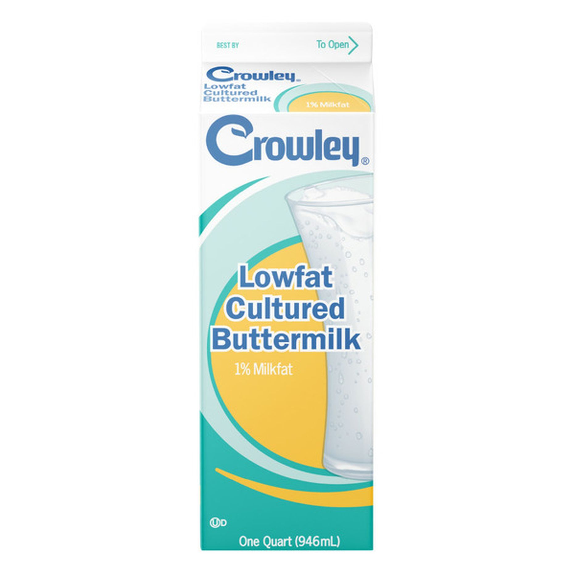 Crowley Cultured Low Fat Buttermilk (32 oz) Delivery or Pickup 