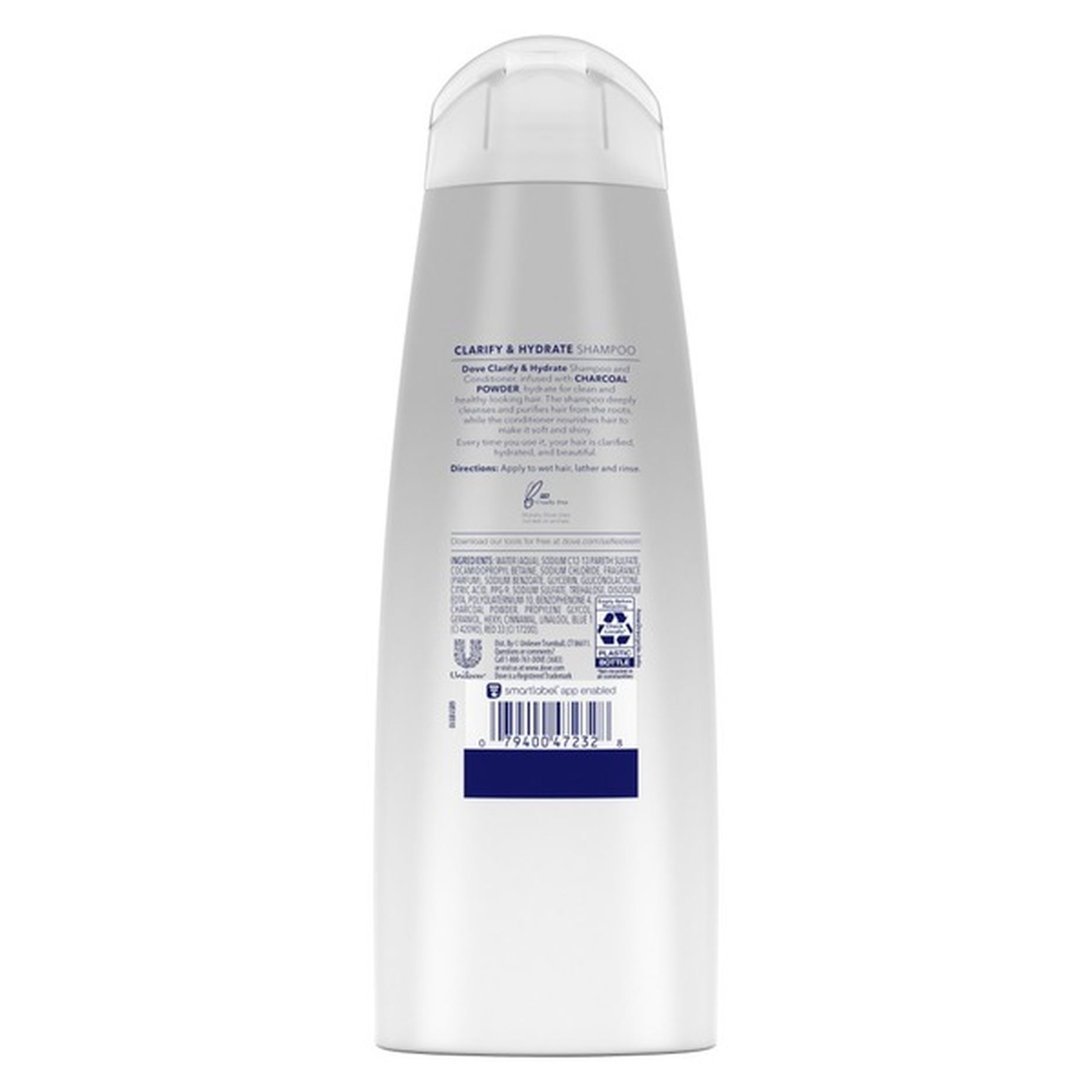 Dove Shampoo Clarify And Hydrate 12 Fl Oz Delivery Or Pickup Near Me Instacart 4497