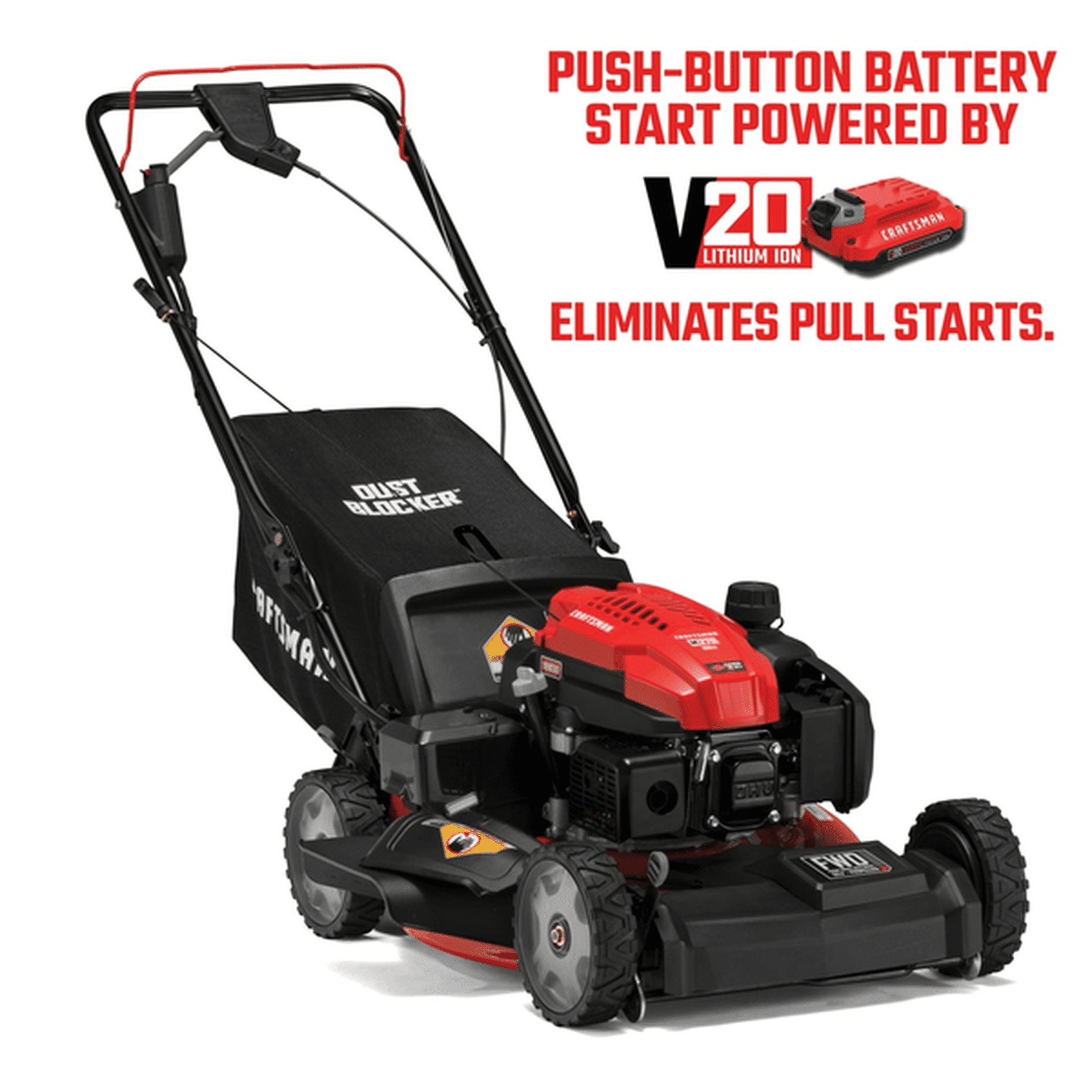 CRAFTSMAN M270 159-cc 21" Self-Propelled Gas Push Lawn Mower (each