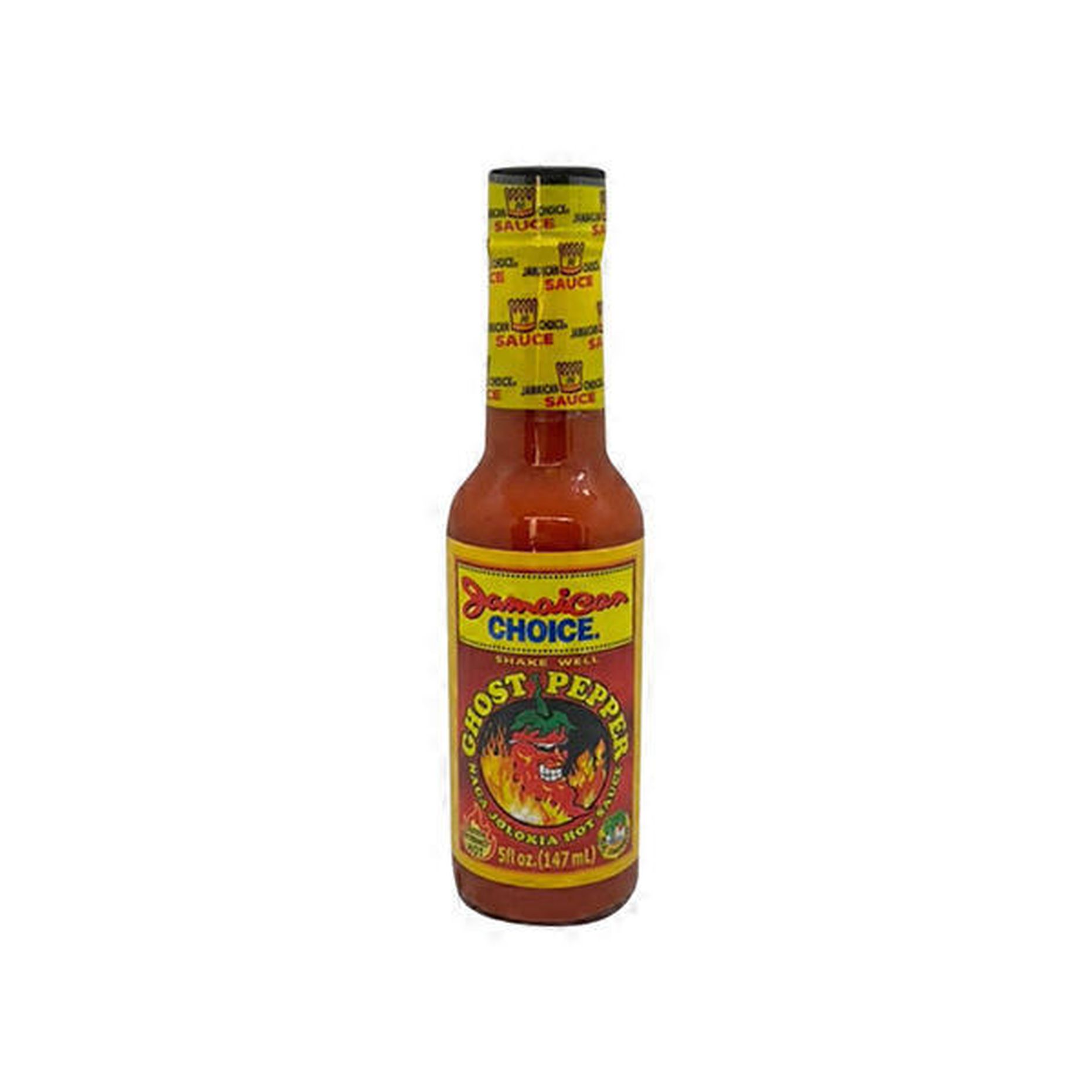 Jamaican Choice Ghost Pepper Hot Sauce (5 oz) Delivery or Pickup Near