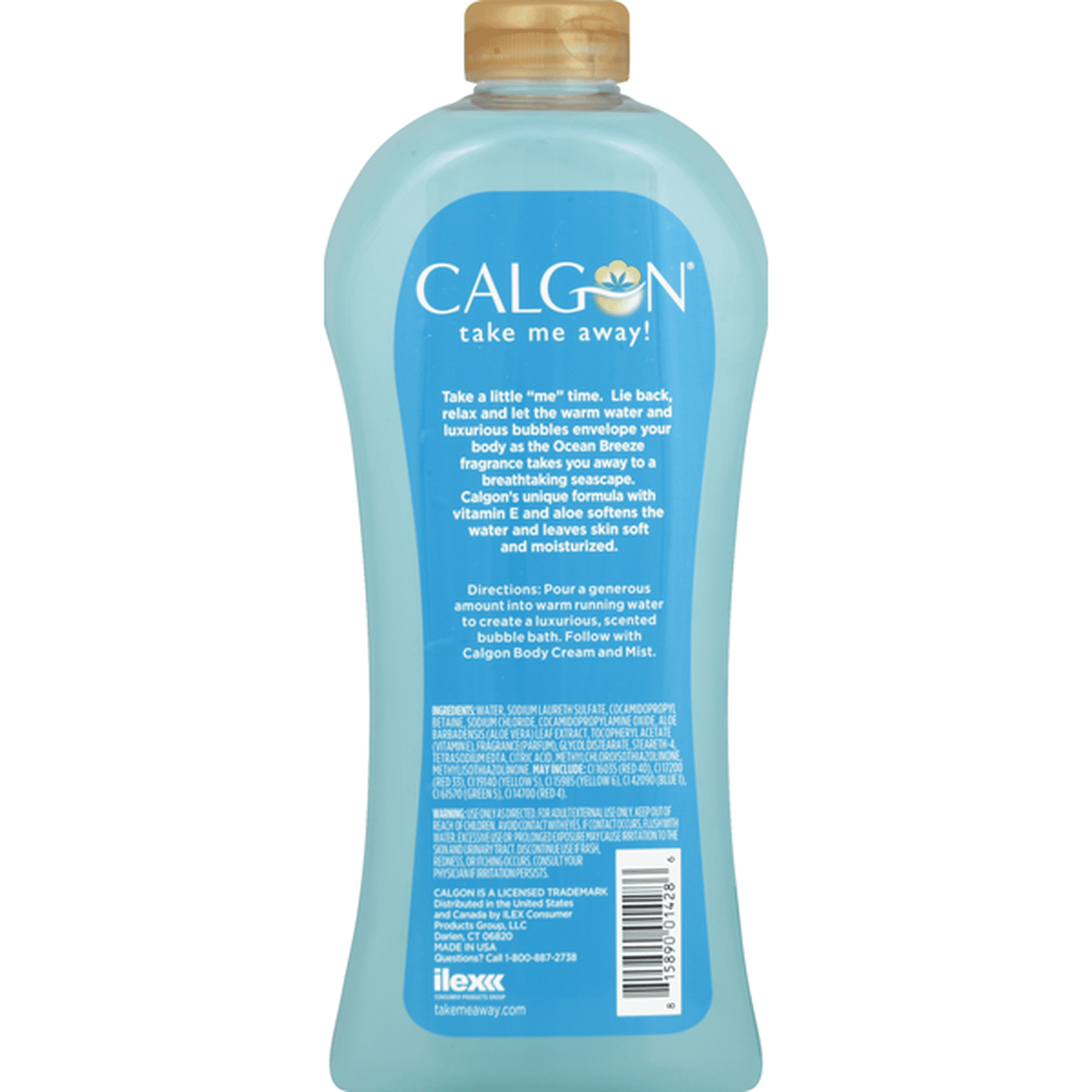 Calgon Bubble Bath Skin Silkening Ocean Breeze 30 Oz Delivery Or