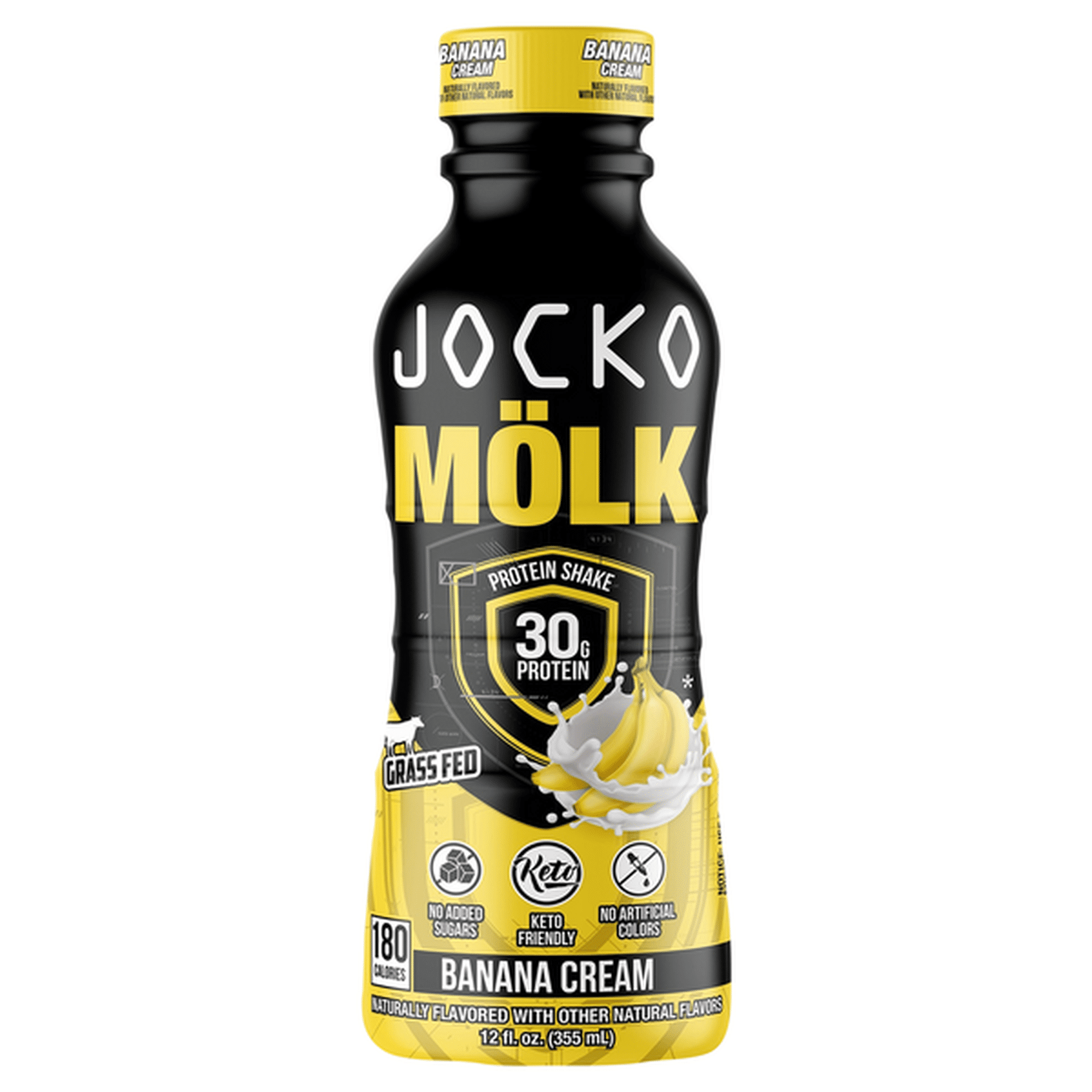 Jocko Protein Shake Banana Cream 12 Fl Oz Delivery Or Pickup Near Me Instacart 0368