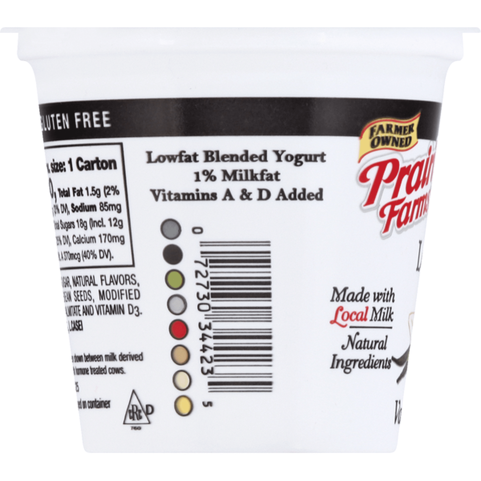 Prairie Farms Yogurt Lowfat Vanilla Bean Blended Oz Delivery Or