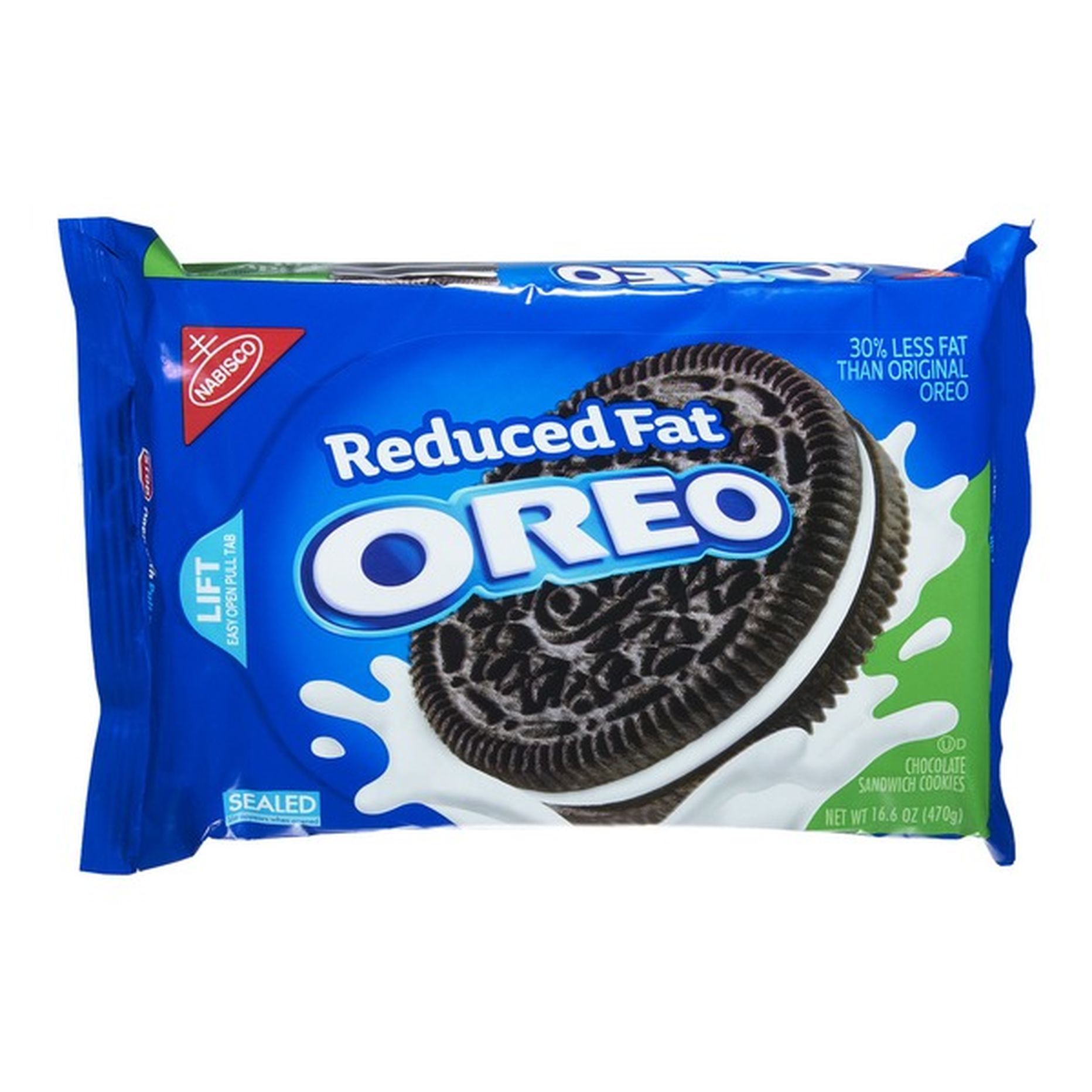 Oreo Reduced Fat Chocolate Sandwich Cookies (16.6 oz) Delivery or ...