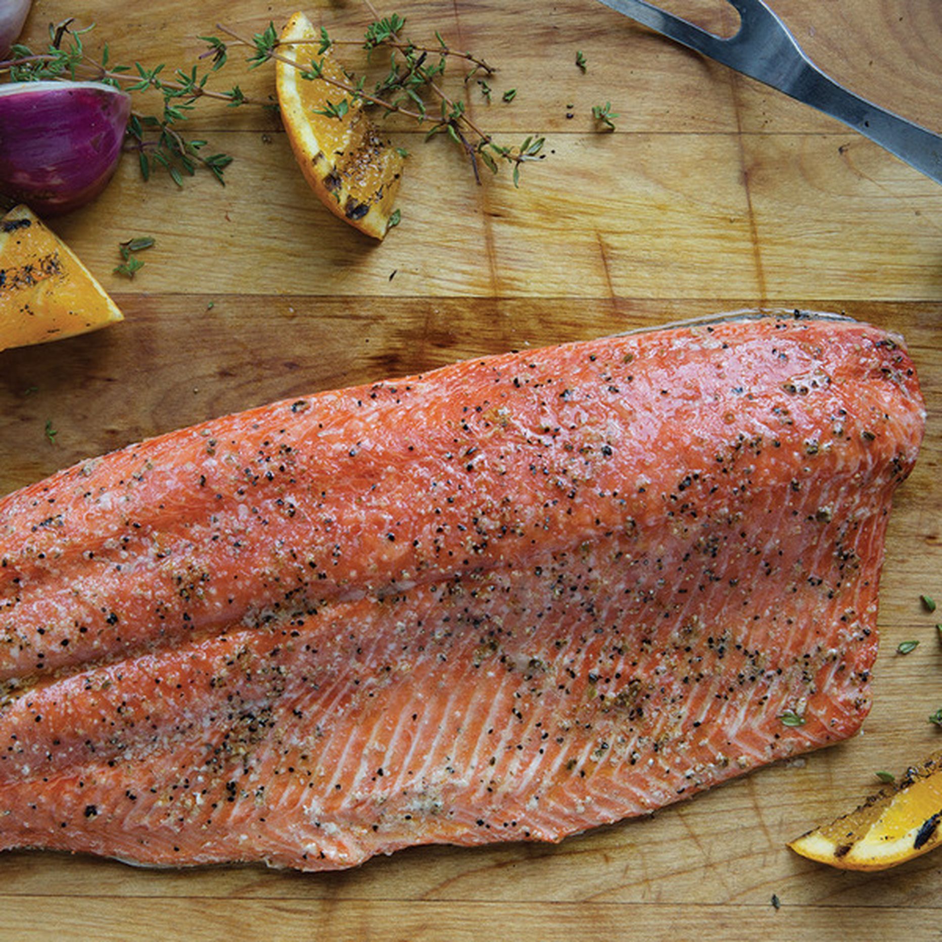 Aqua Star Wild Pacific Salmon Fillets Twin Pack 125 Lb Delivery Or Pickup Near Me Instacart 3395