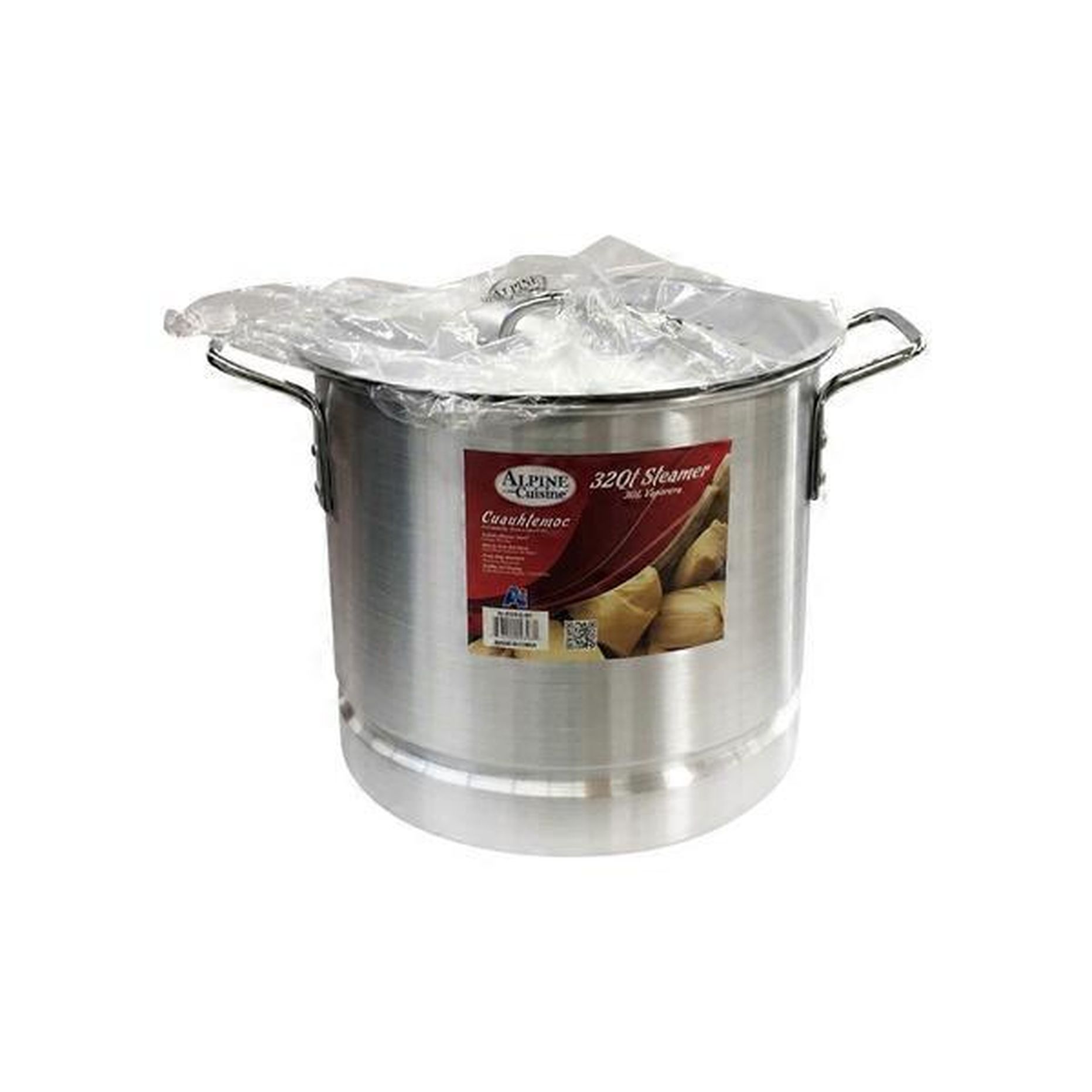 Alpine Cuisine Steamer Stock Pot with Lid - 32-Quart (each) Delivery or Pickup Near Me - Instacart