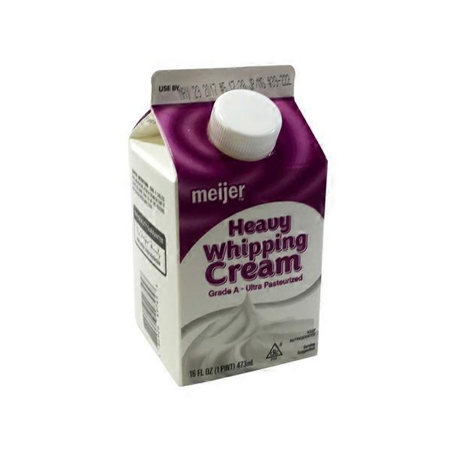 Meijer Ultra Pasteurized 36% Heavy Whipping Cream (16 fl oz) Delivery ...