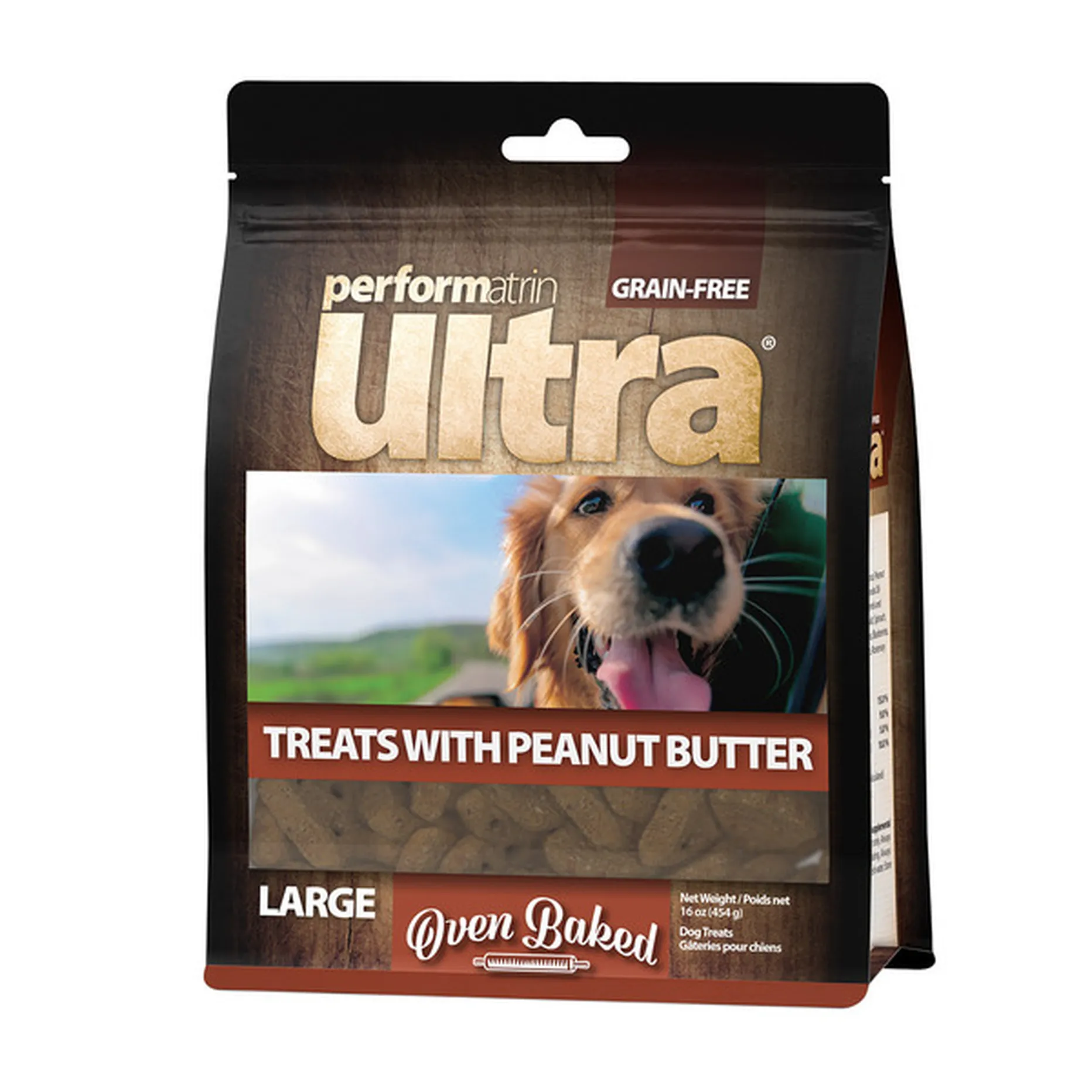 Performatrin Ultra Oven Baked Peanut Butter Grain Free Large Dog Treat 16 oz Delivery or Pickup Near Me Instacart