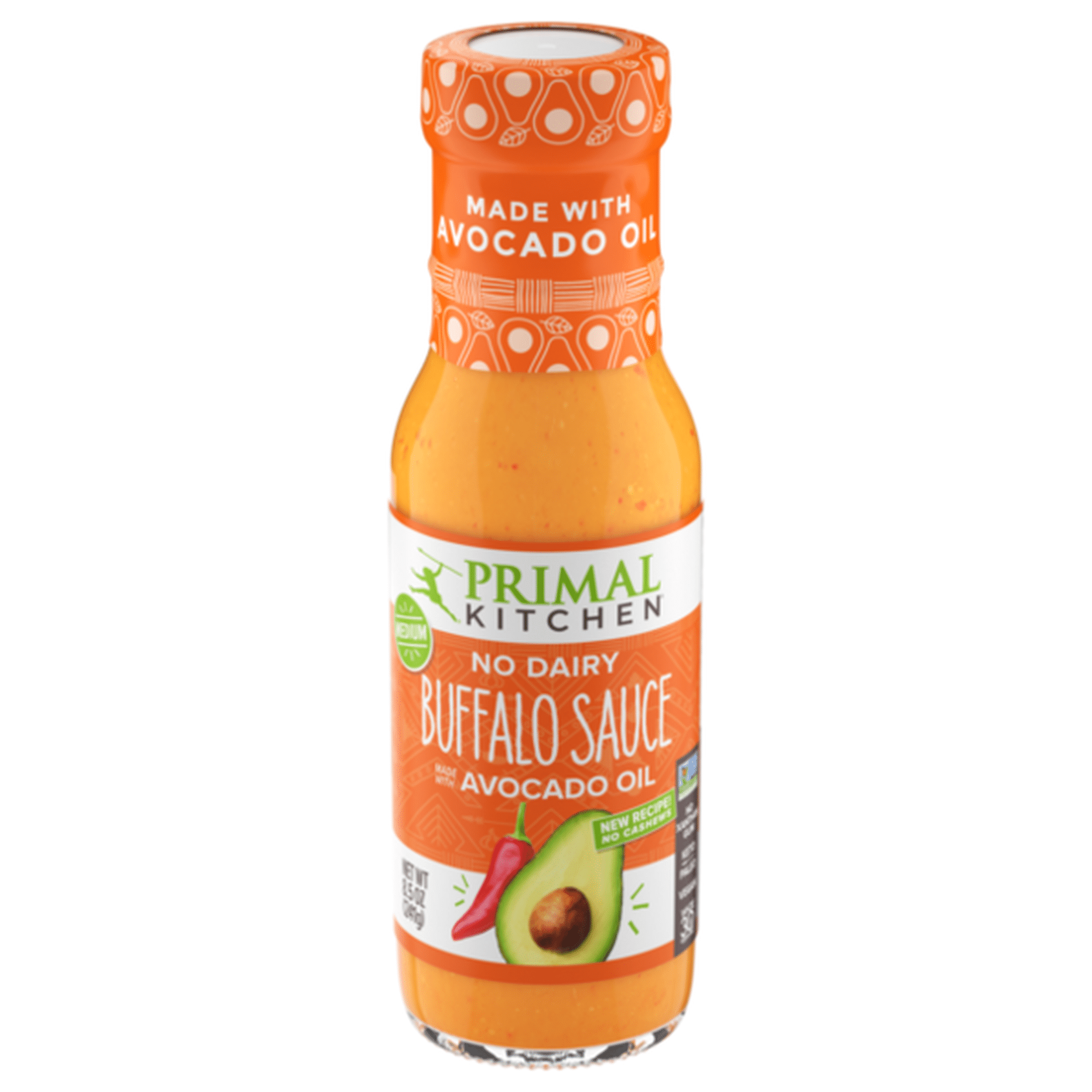 Primal Kitchen Buffalo Sauce, No Dairy, Medium Heat (8.5 oz) Delivery ...