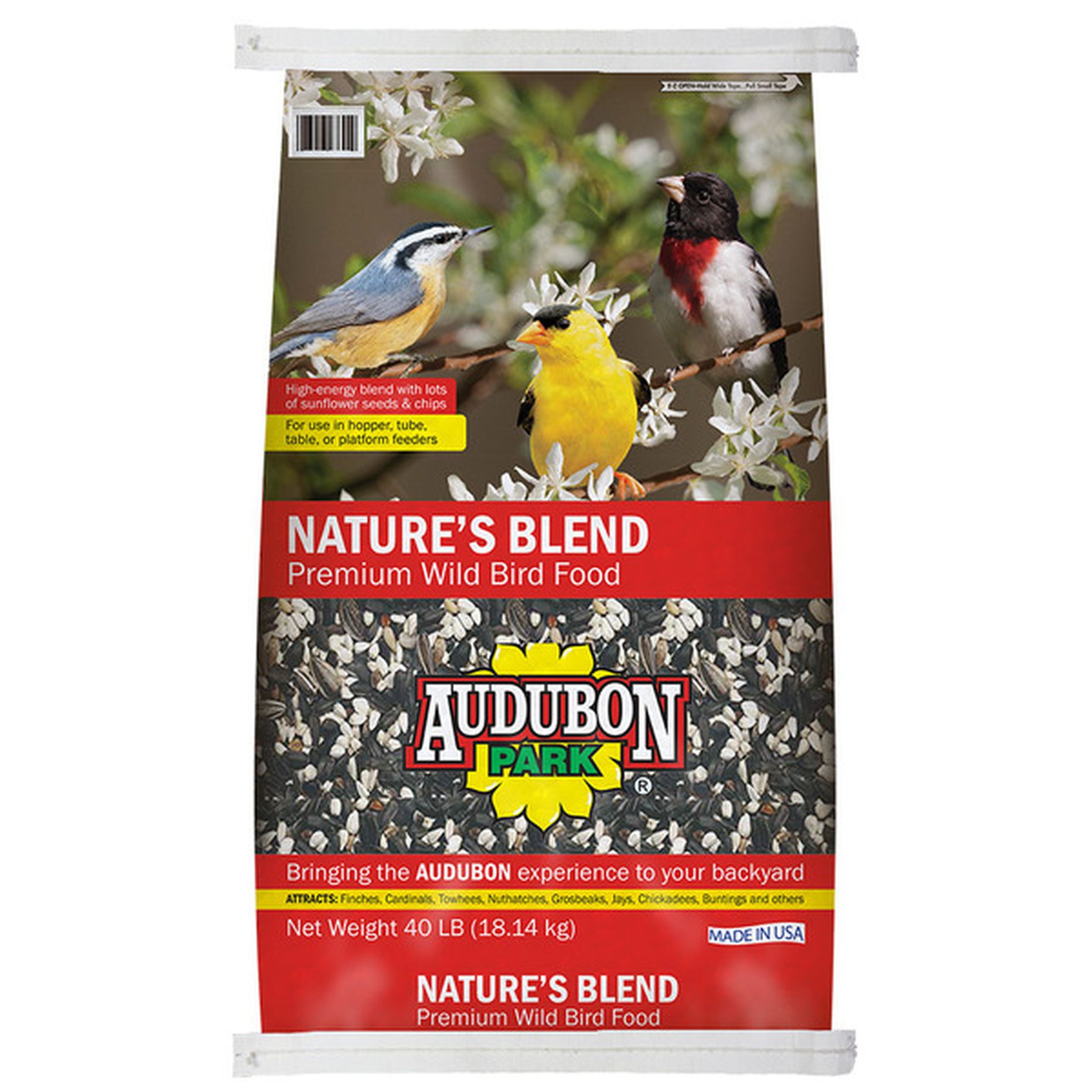 Audubon Park Nature's Blend Wild Bird Food (40 lb) Delivery or Pickup 