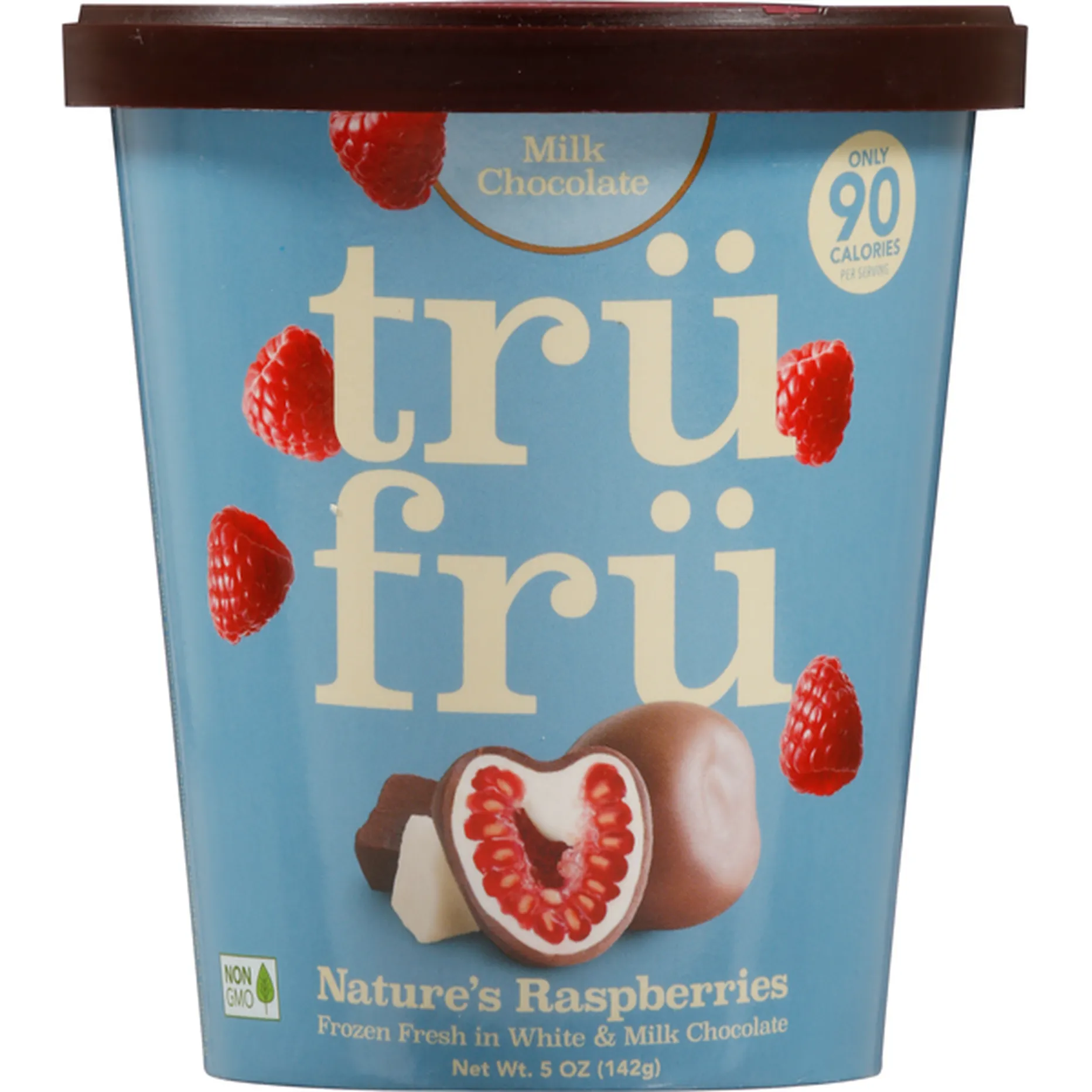 Tru Fru Raspberries, White & Milk Chocolate (5 oz) Delivery or Pickup ...