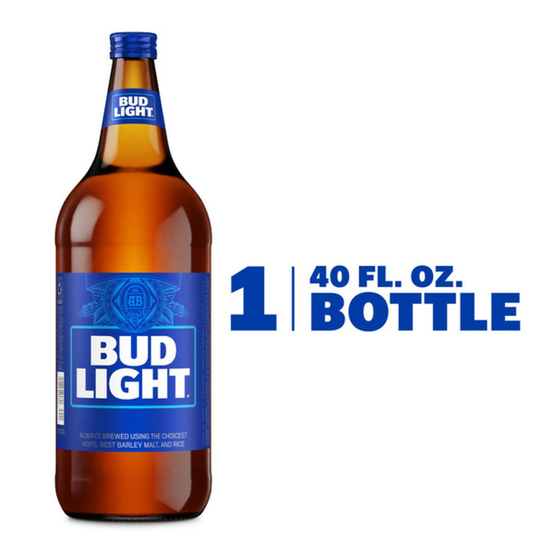 Bud Light Lager Lager Beer (40 fl oz) Delivery or Pickup Near Me 