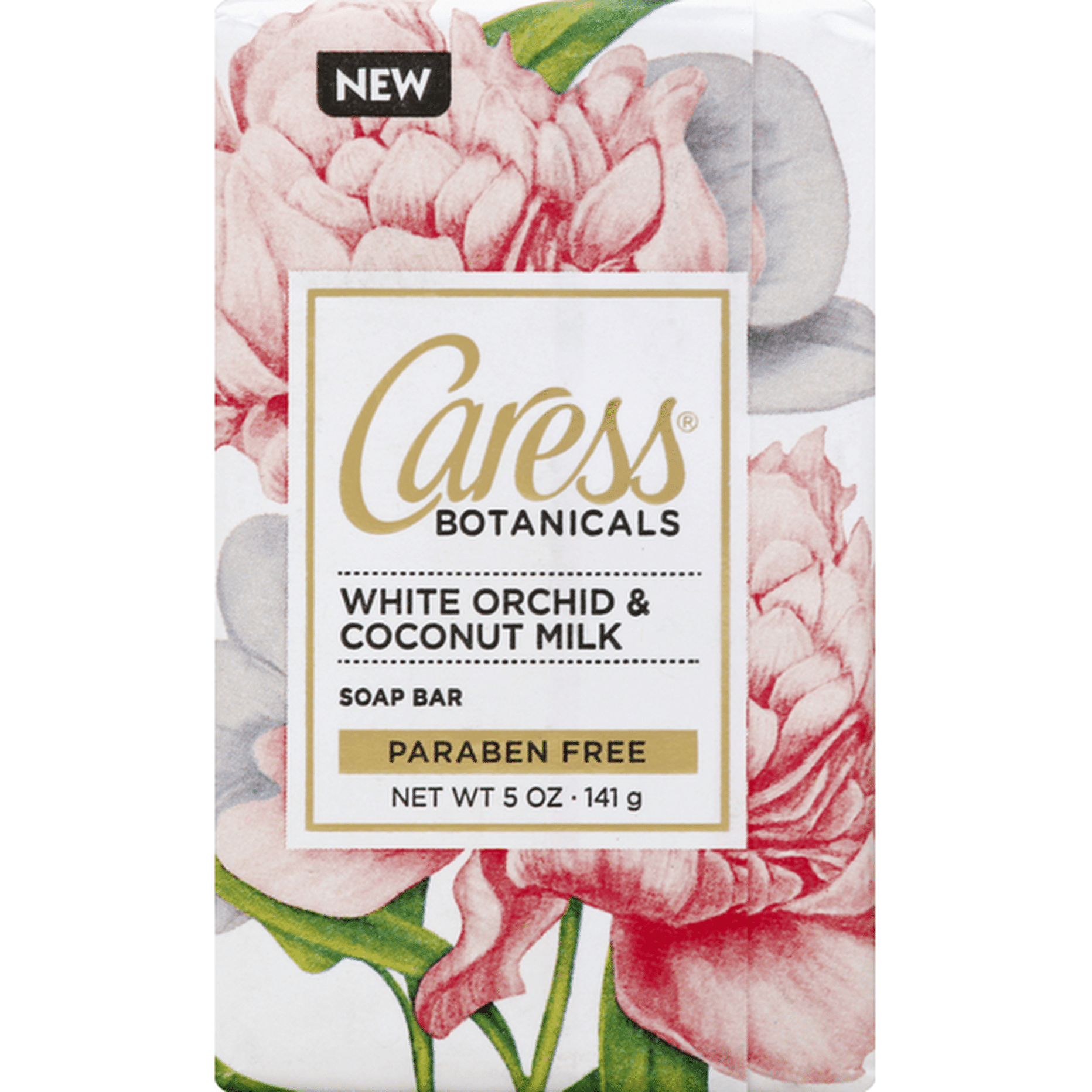 12 Caress Botanicals White Orchid & Coconut Milk Bar good Soap 5 oz Each