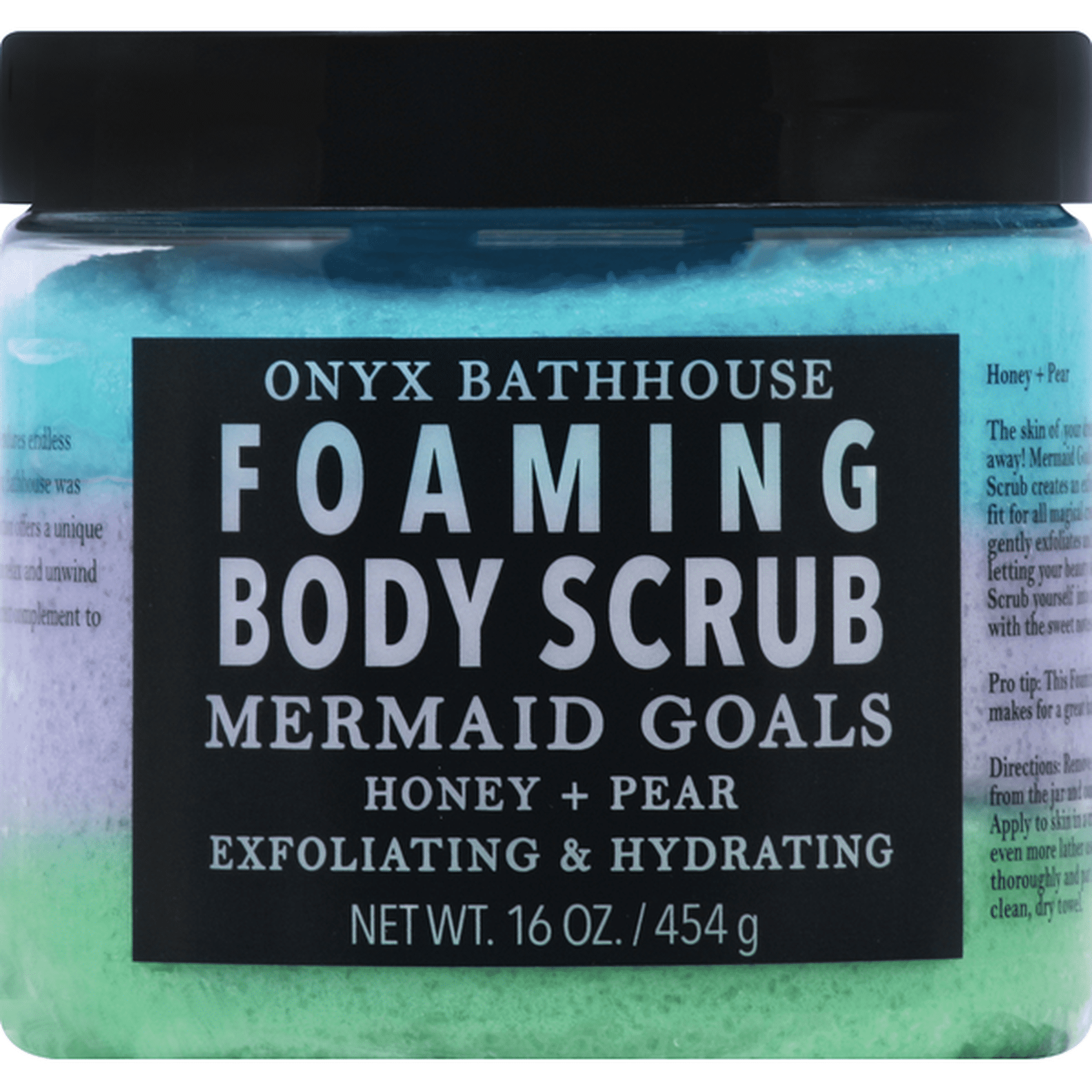 Onyx selling Bathhouse Foaming Body Scrub