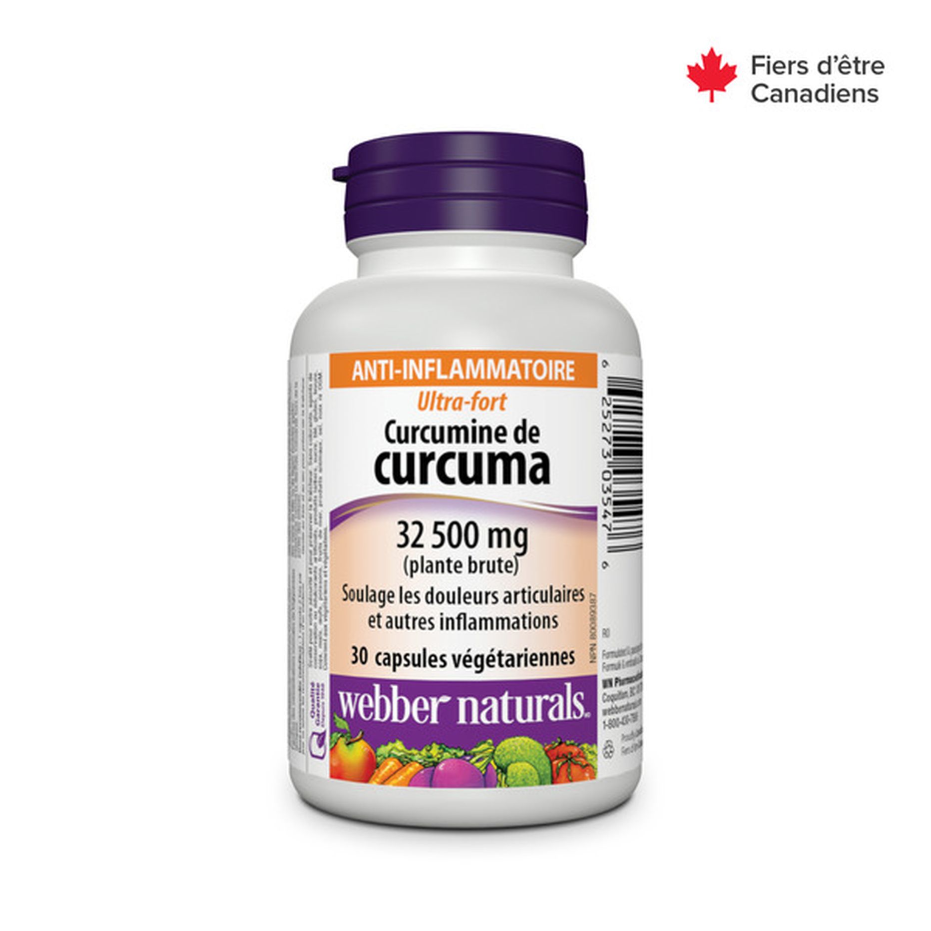 Webber Naturals Turmeric Curcumin Ultra Strength Mg Raw Herb