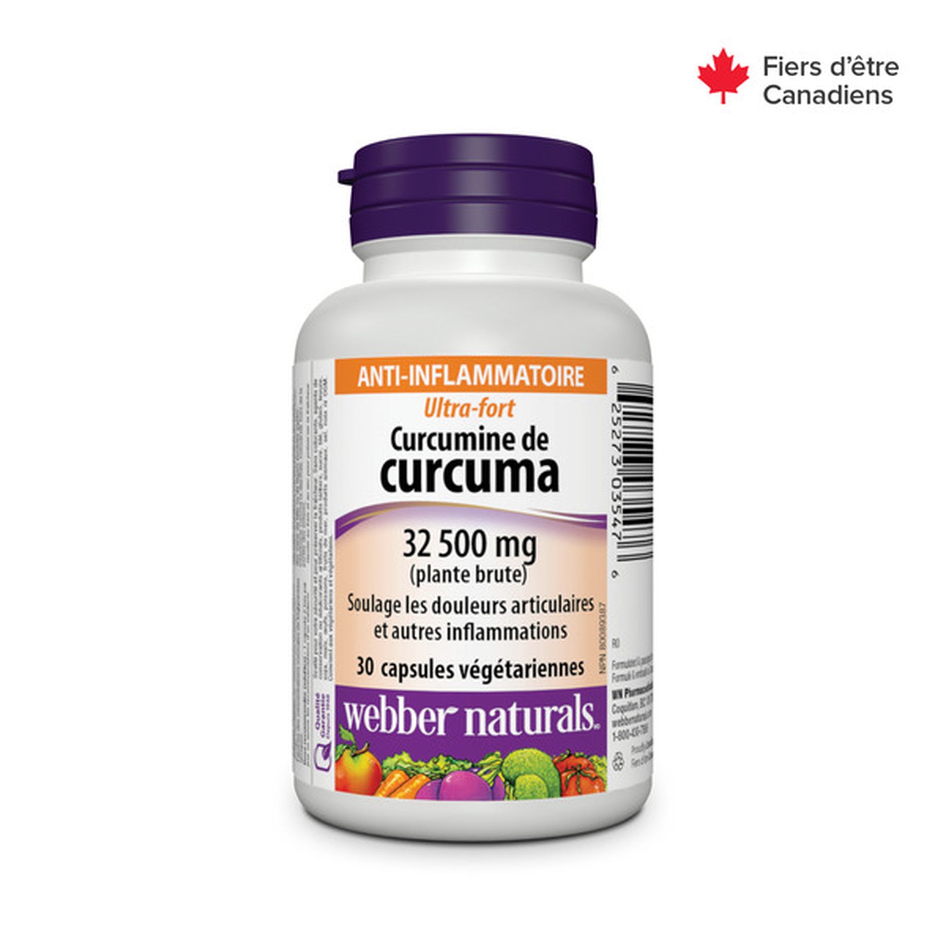 Webber Naturals Turmeric Curcumin Ultra Strength 32,500 Mg (Raw Herb ...