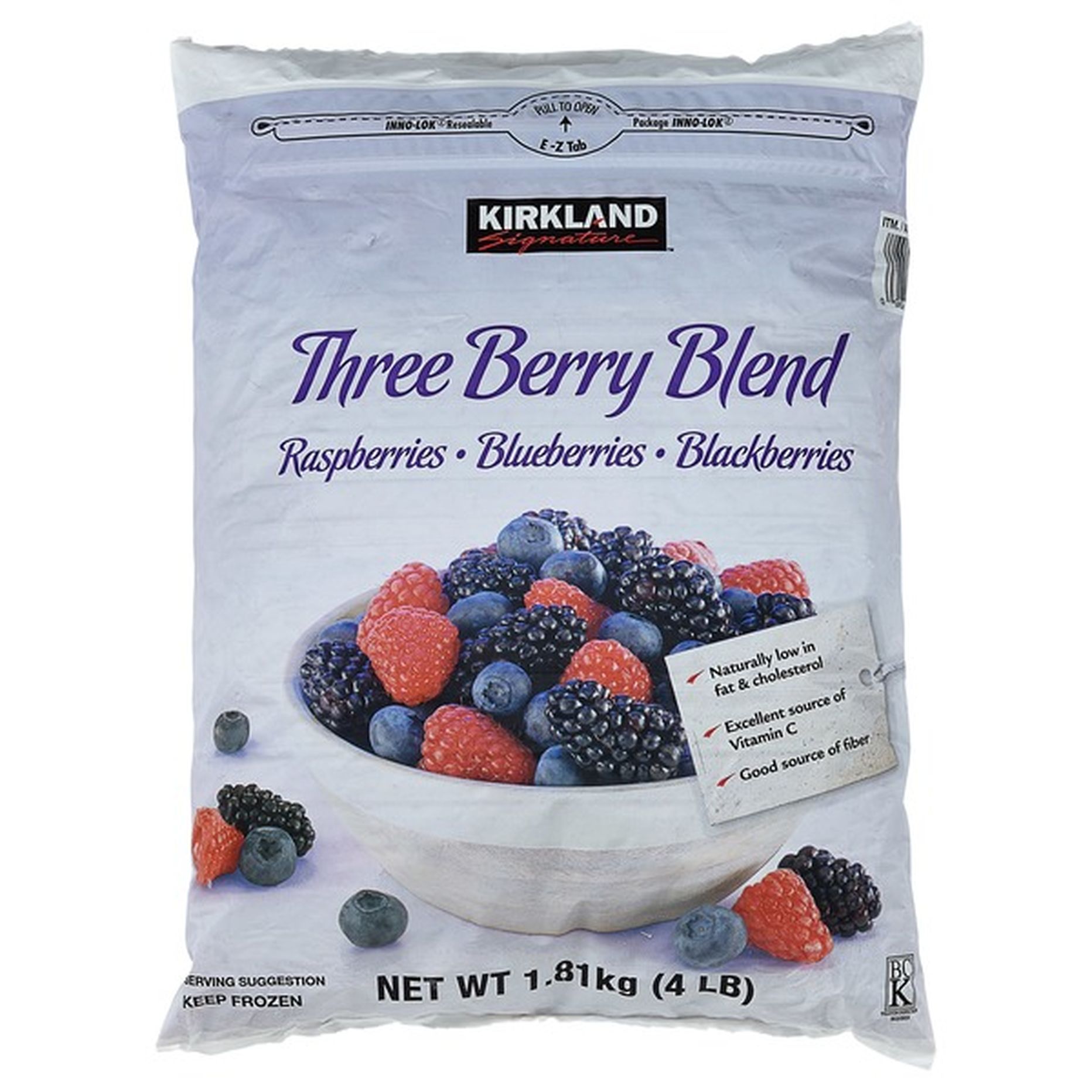 4. Elevate Your Smoothies With Kirkland Signature Three Berry Magic