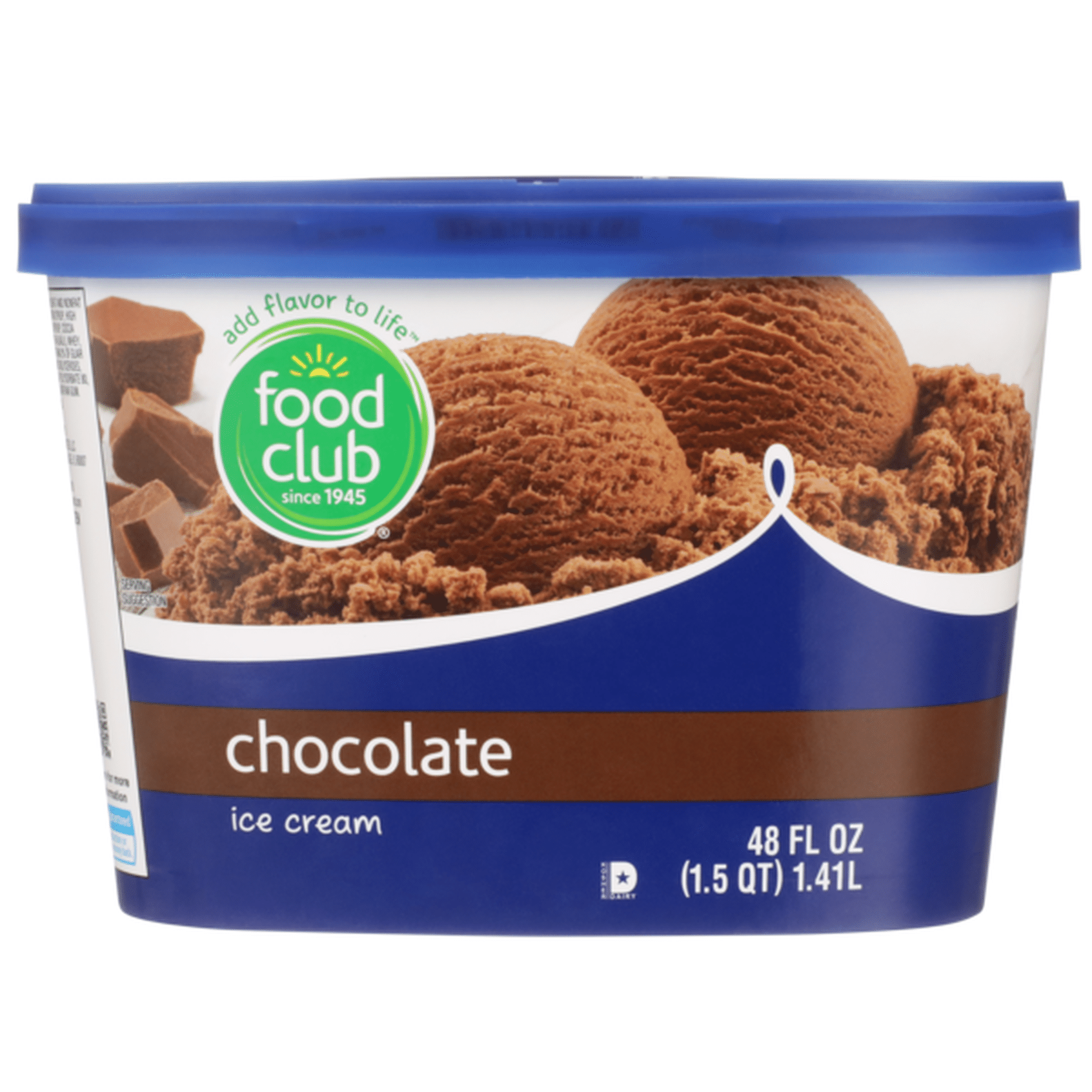 Food Club Chocolate Ice Cream (48 Fl Oz) Delivery Or Pickup Near Me 