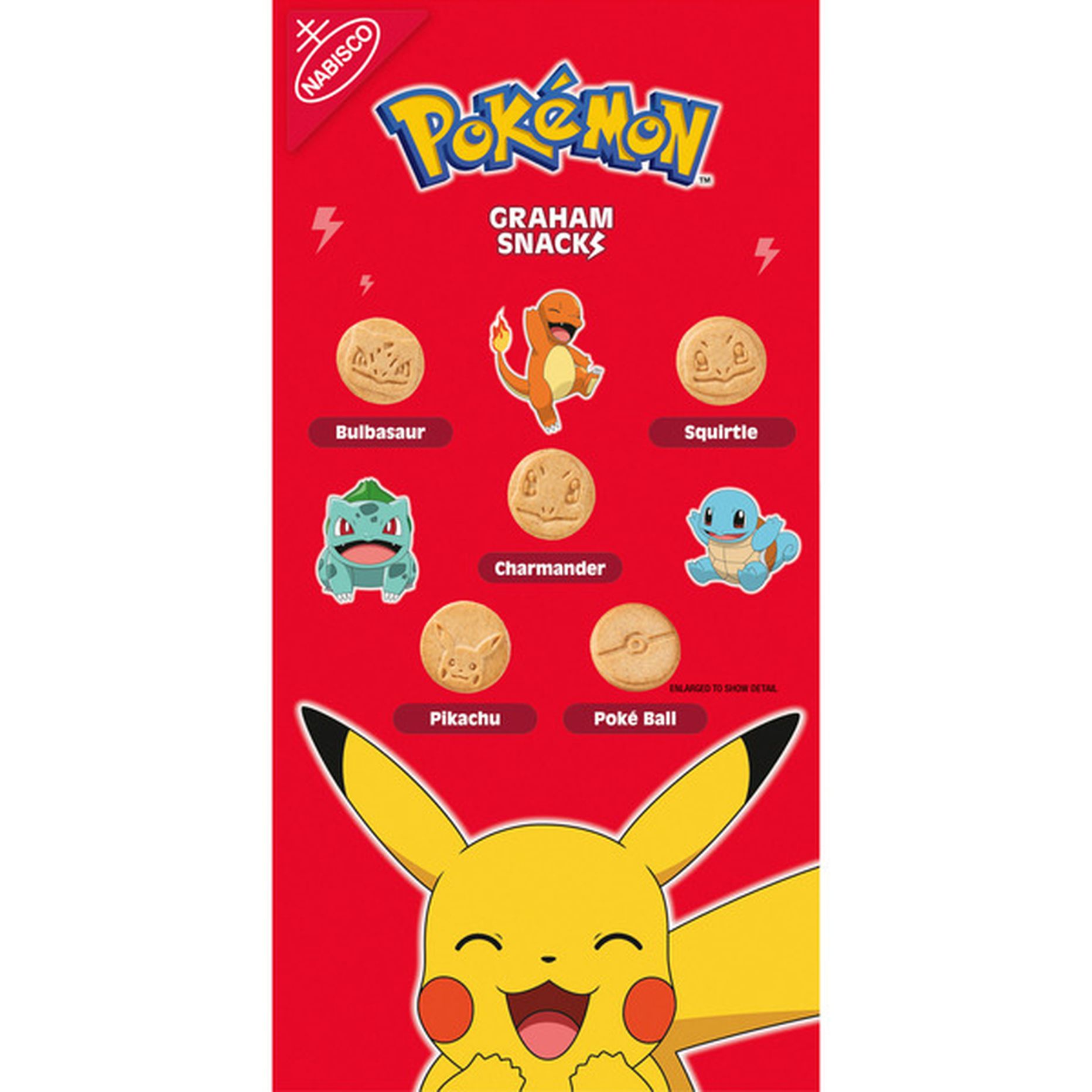 Nabisco Pokemon Graham Snacks, Graham Cracker Snack Cookies (12 oz)  Delivery or Pickup Near Me - Instacart