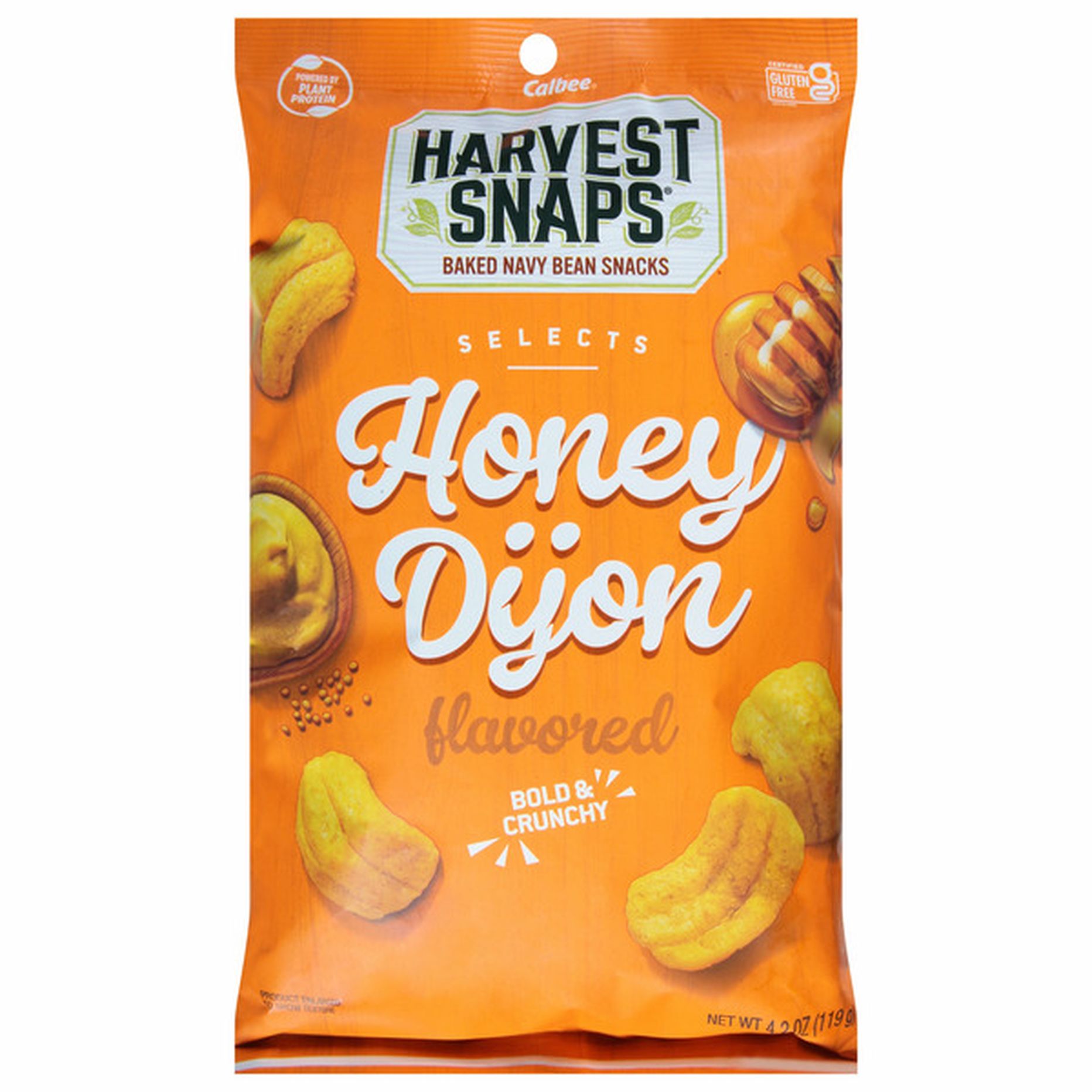 Harvest Snaps Navy Bean Snacks, Baked, Honey Dijon (4.2 oz) Delivery or  Pickup Near Me - Instacart