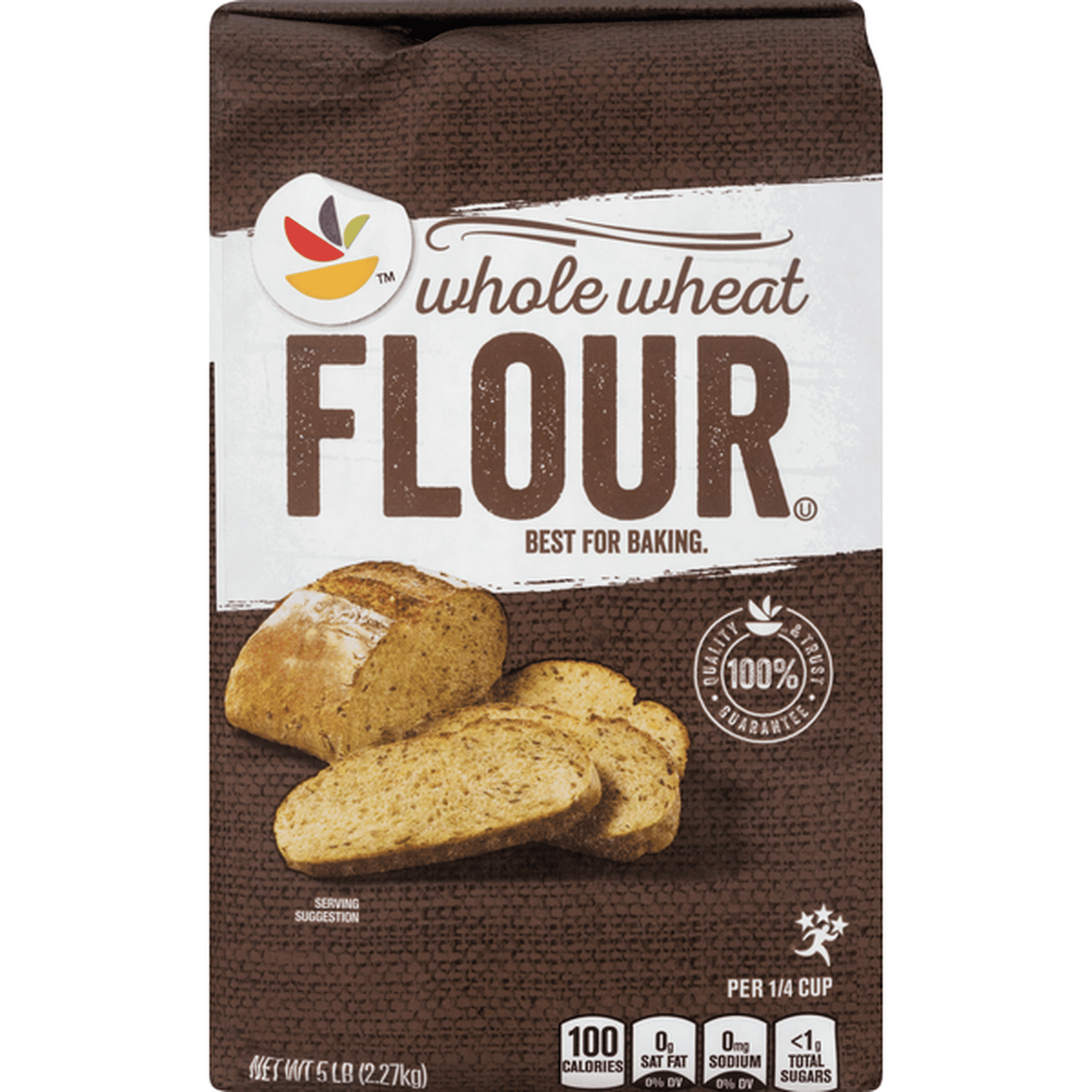 Store Brand Flour, Whole Wheat 20 lb Delivery or Pickup Near Me ...