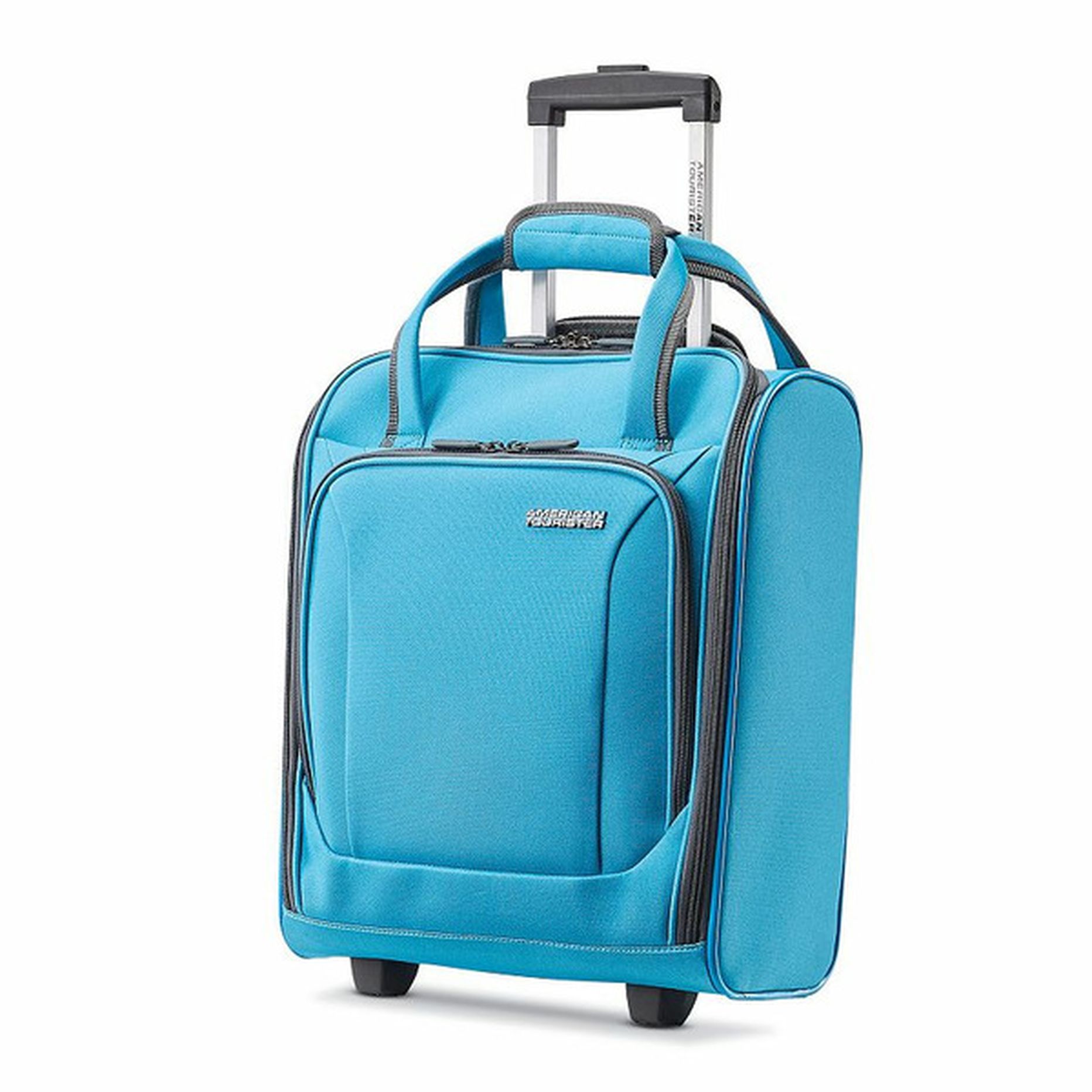 American Tourister Burst Trio Max Underseater Luggage Pool Blue each Delivery or Pickup Near Me Instacart