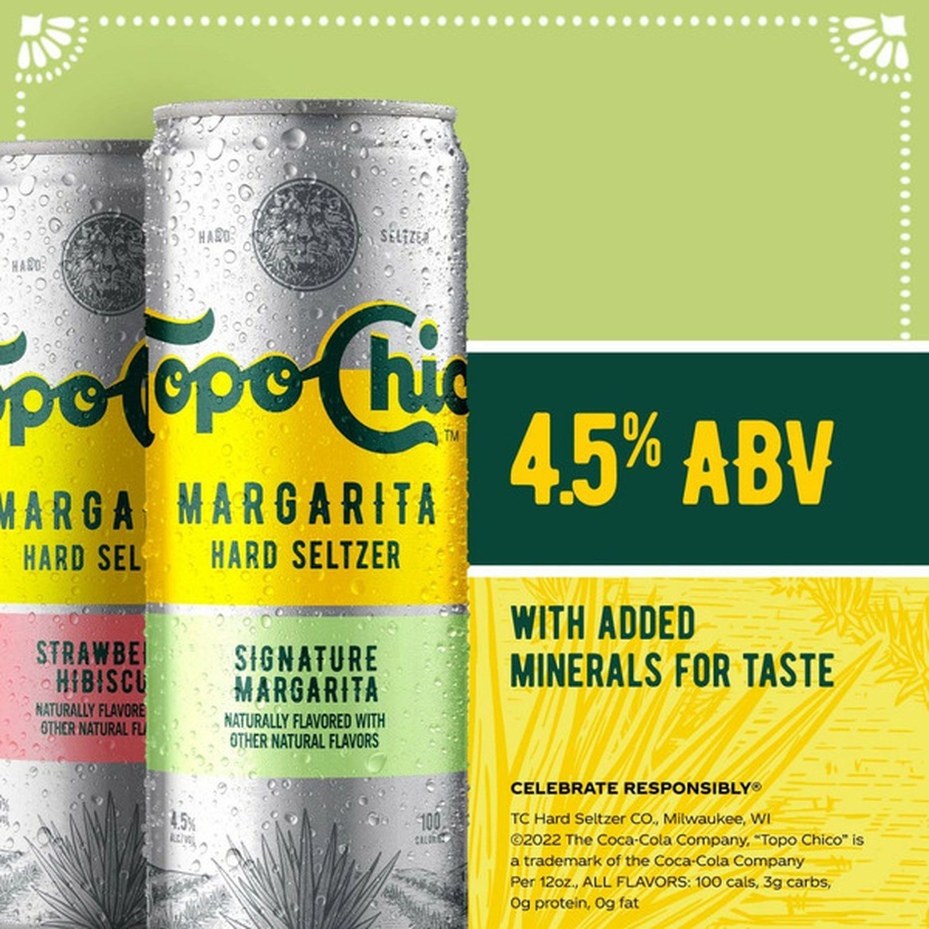 Topo Chico Margarita Hard Seltzer Variety Pack (12 fl oz) Delivery or ...