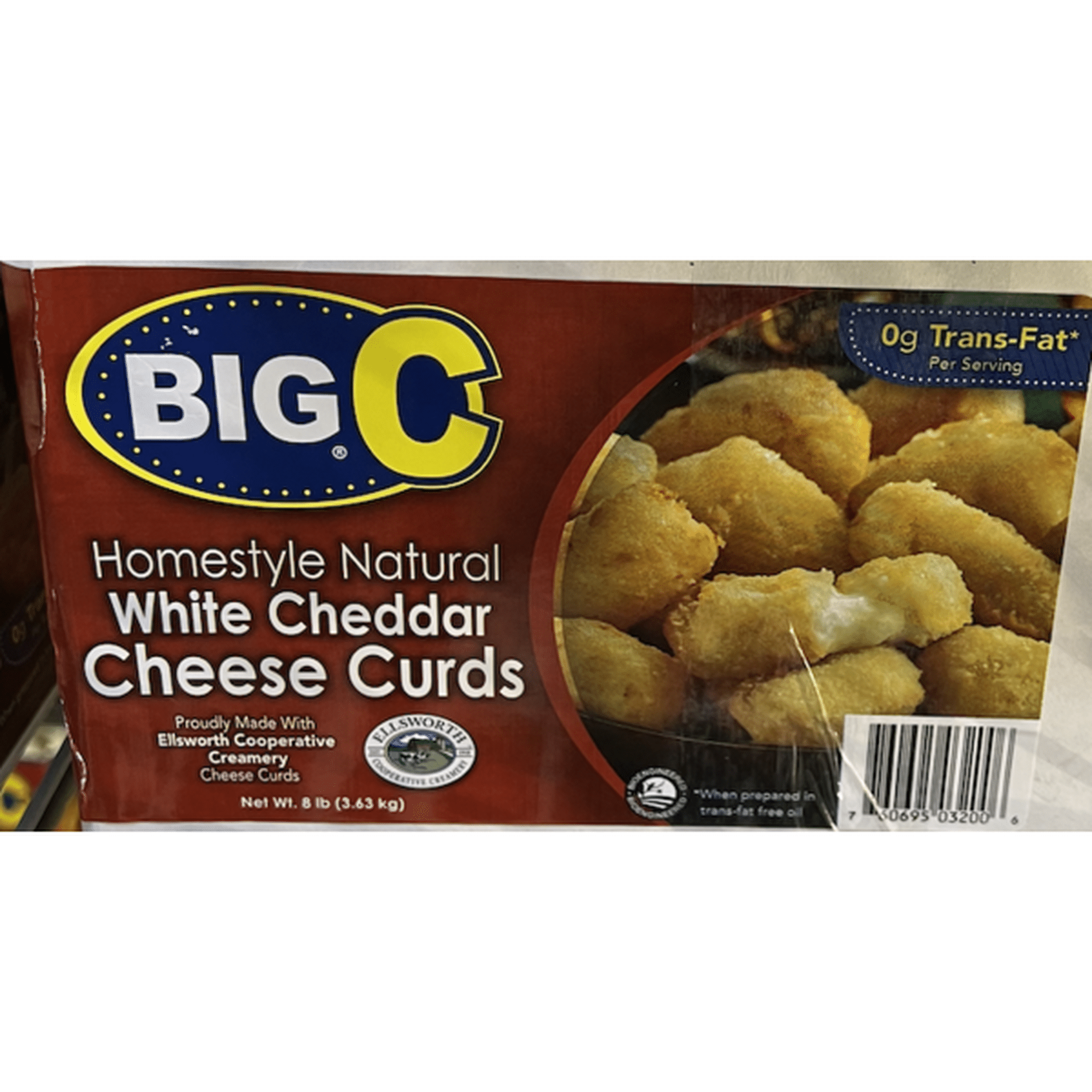 Big C Frozen Cheese Curds (8 lb) Delivery or Pickup Near Me - Instacart