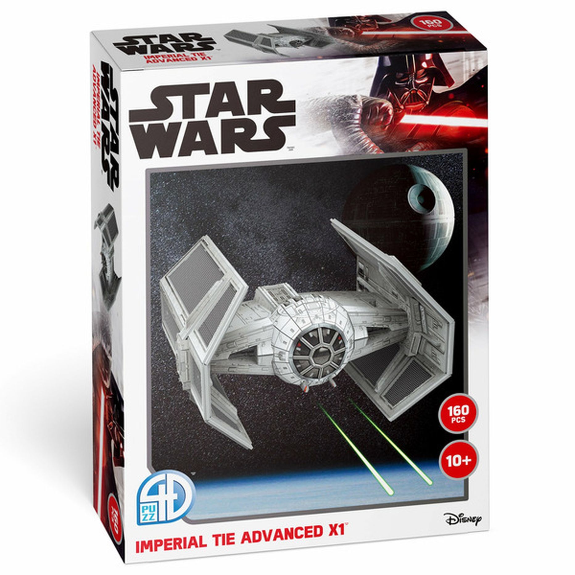 4D Puzzle Disney Star Wars Imperial TIE Advanced X1 Paper Model Kit (160  ct) Delivery or Pickup Near Me - Instacart