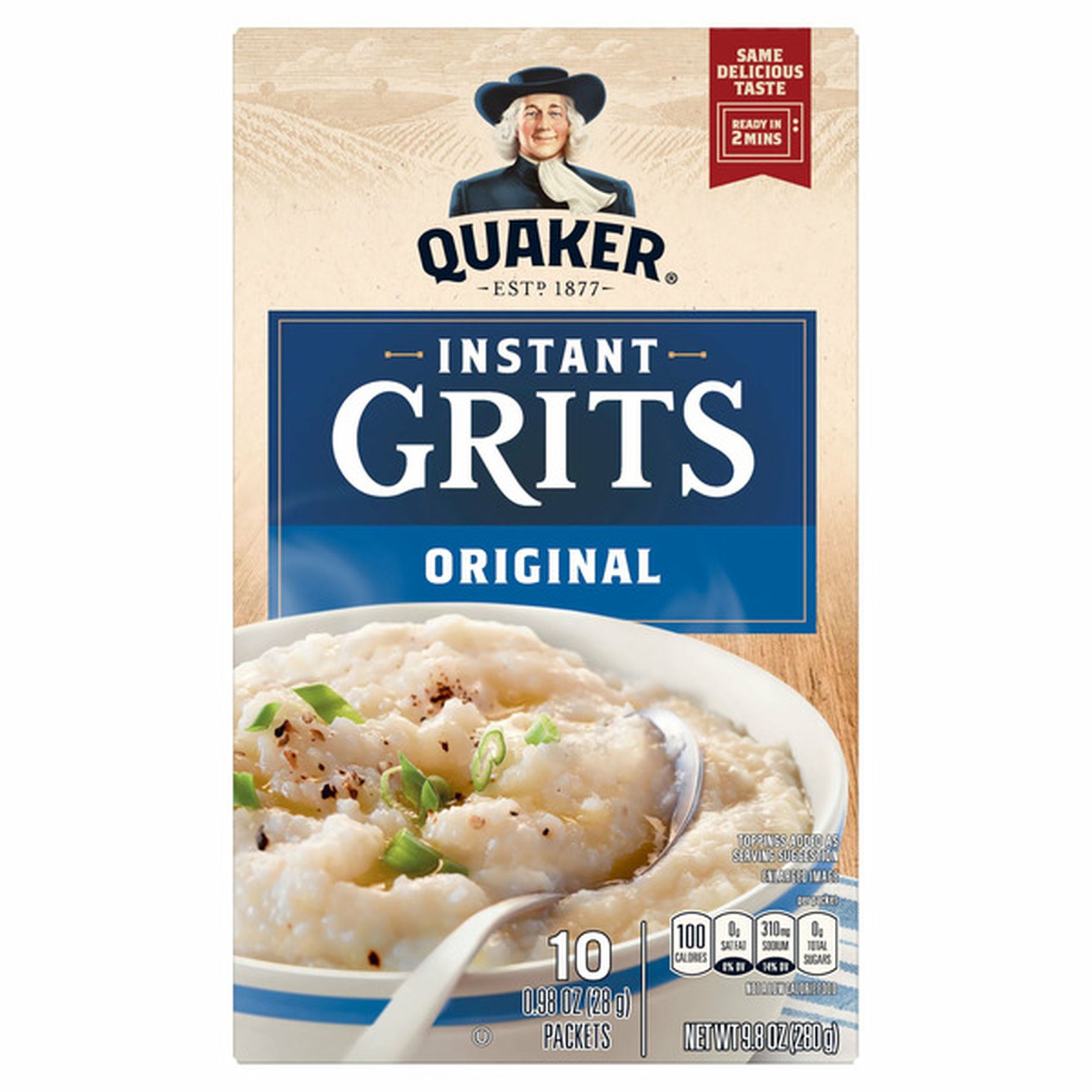 Quaker Instant Grits, Original Pack (0.98 oz) Delivery or Pickup Near