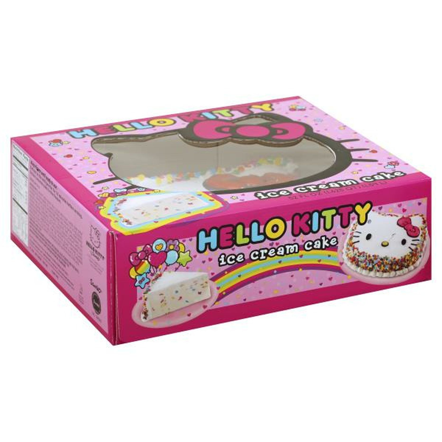 Hello Kitty Ice Cream Cake