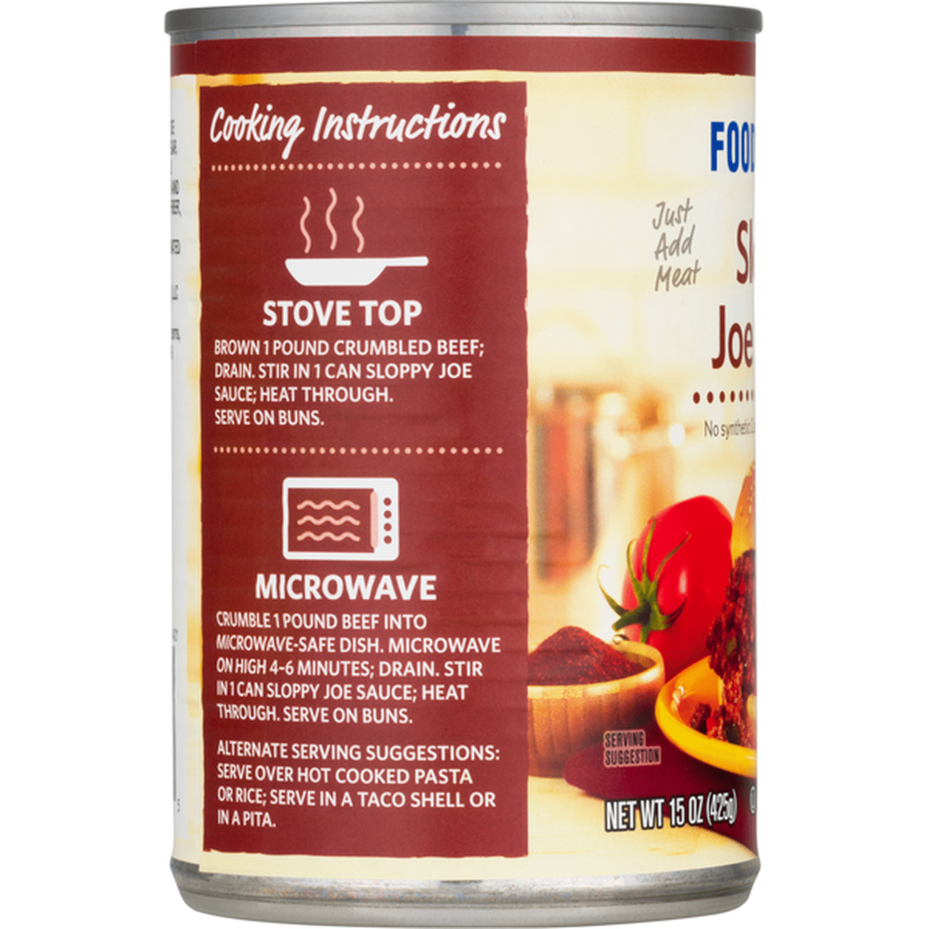 Food Lion Sloppy Joe Sauce (15 oz) Delivery or Pickup Near Me - Instacart