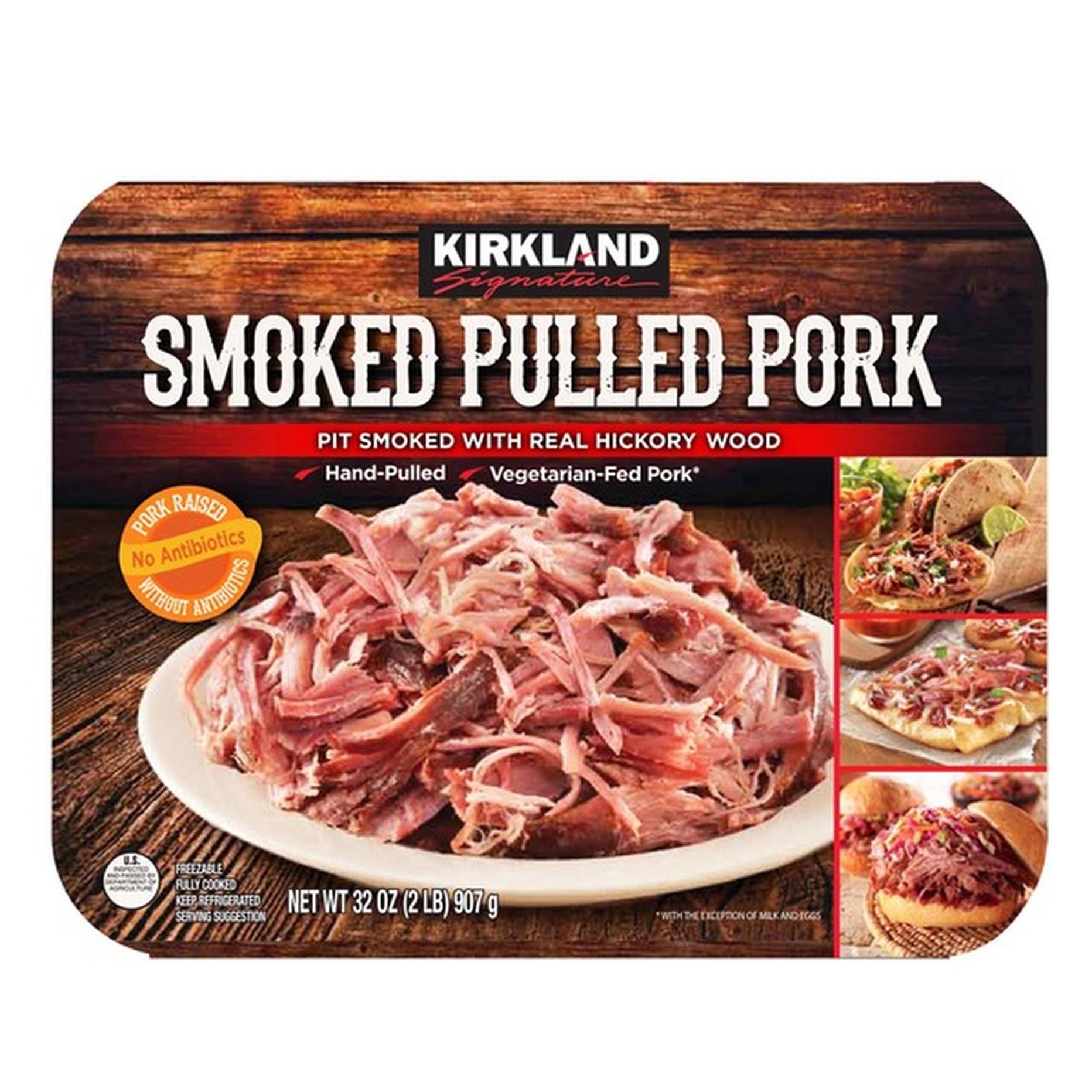 Kirkland Signature Smoked Pulled Pork, 2 lbs (2 lb) Delivery or Pickup ...