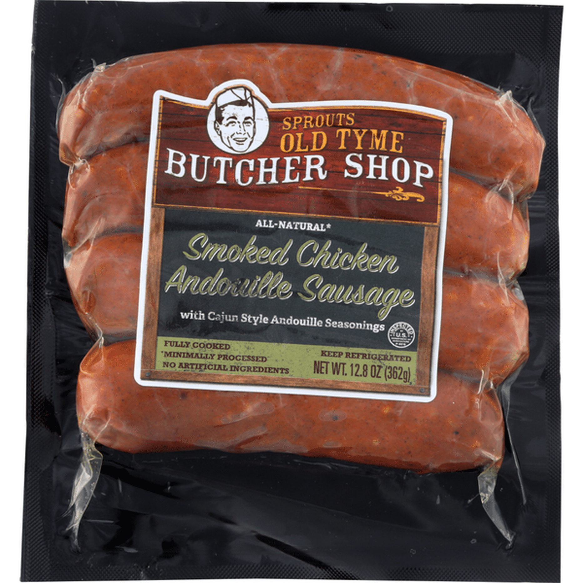 The Butcher Shop Smoked Chicken Andouille Sausage 20.20 oz ...