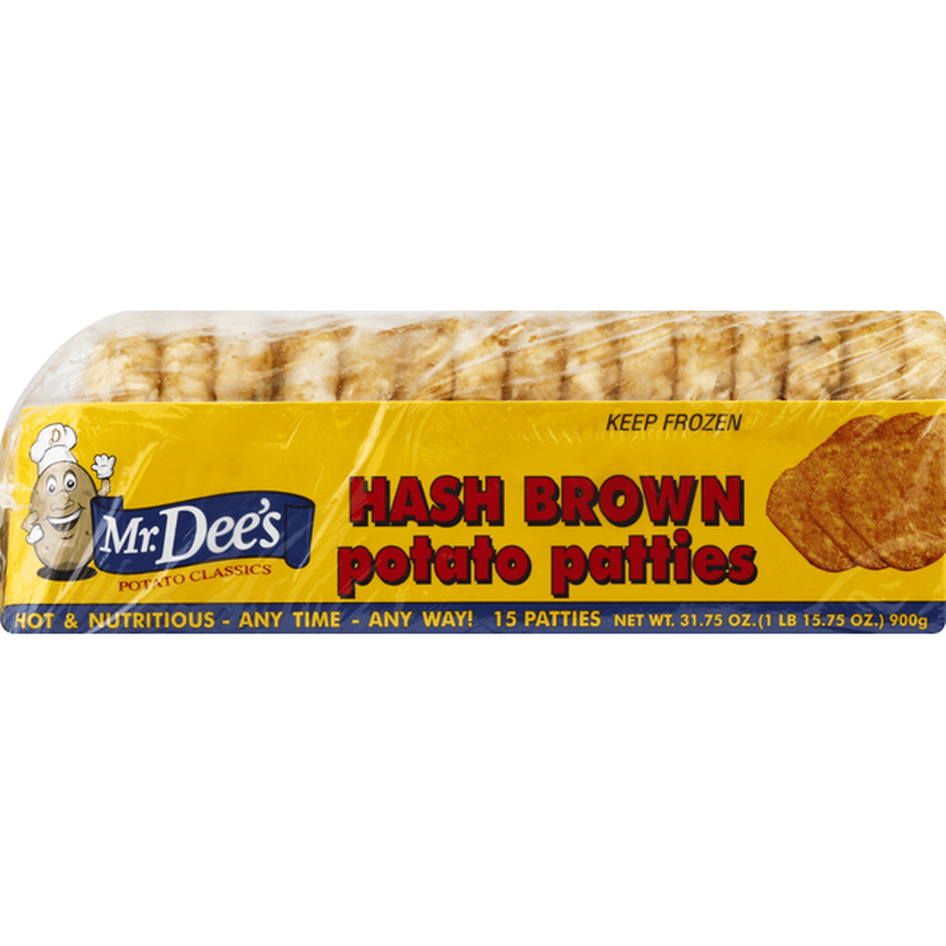 Mr Dees Hash Brown Potato Patties 15 Each Delivery Or Pickup Near Me Instacart 7750