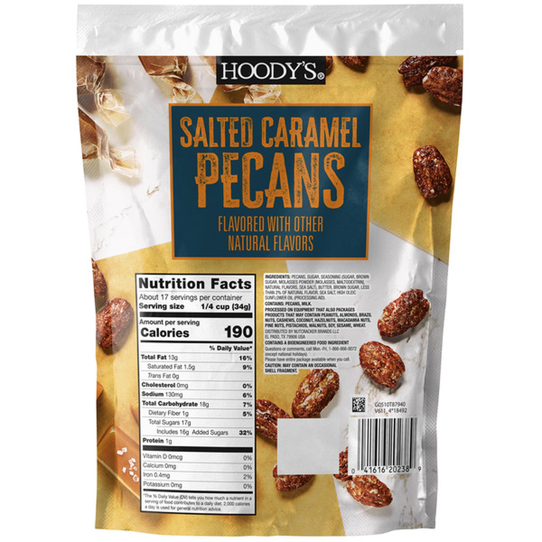 Hoodys Salted Caramel Pecans 20 Oz Delivery Or Pickup Near Me Instacart