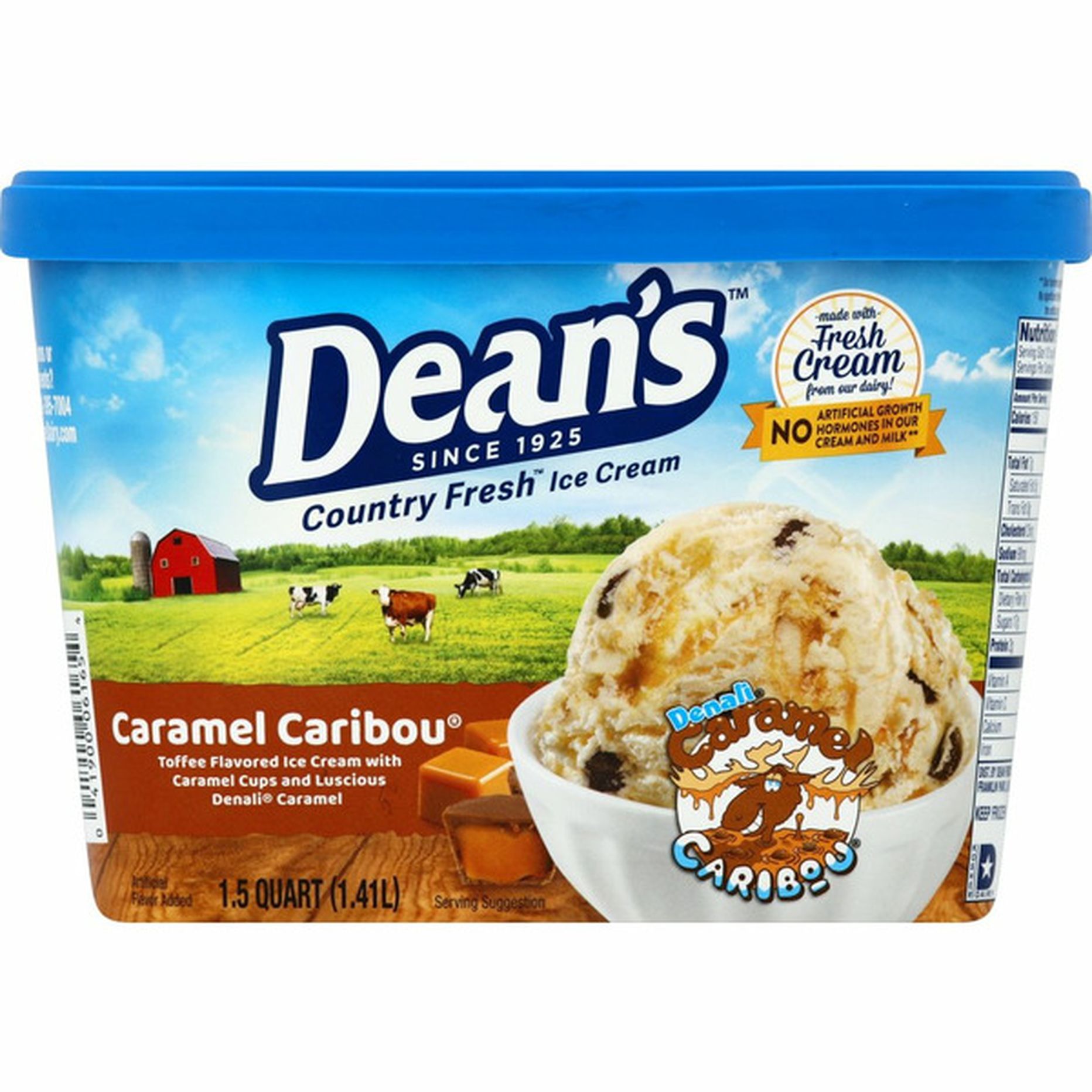 Dean S Caramel Caribou Ice Cream Oz Delivery Or Pickup Near Me