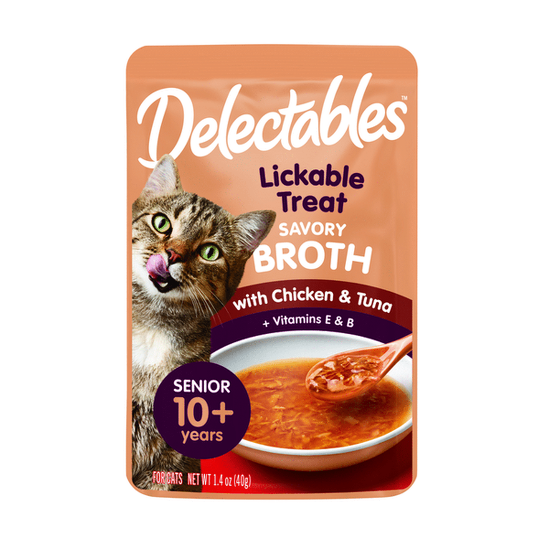 Delectables fashion lickable cat treats